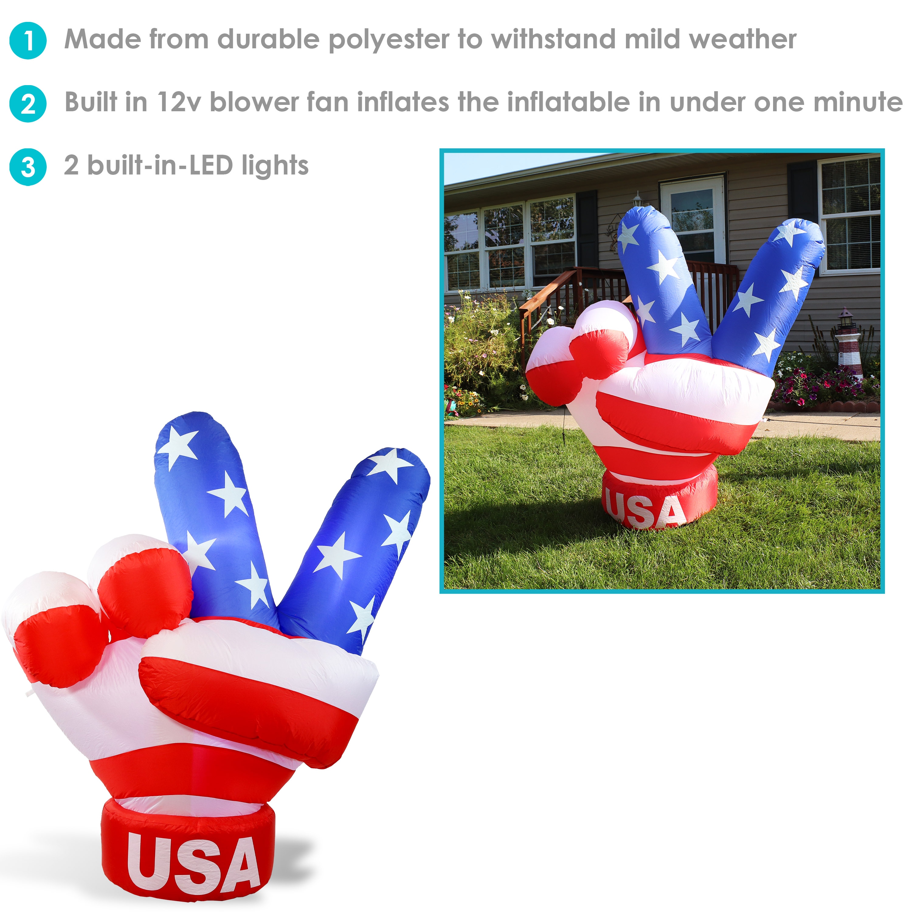 Sunnydaze Decor LDE-687 Outdoor-Thanksgiving-Decor - View #5