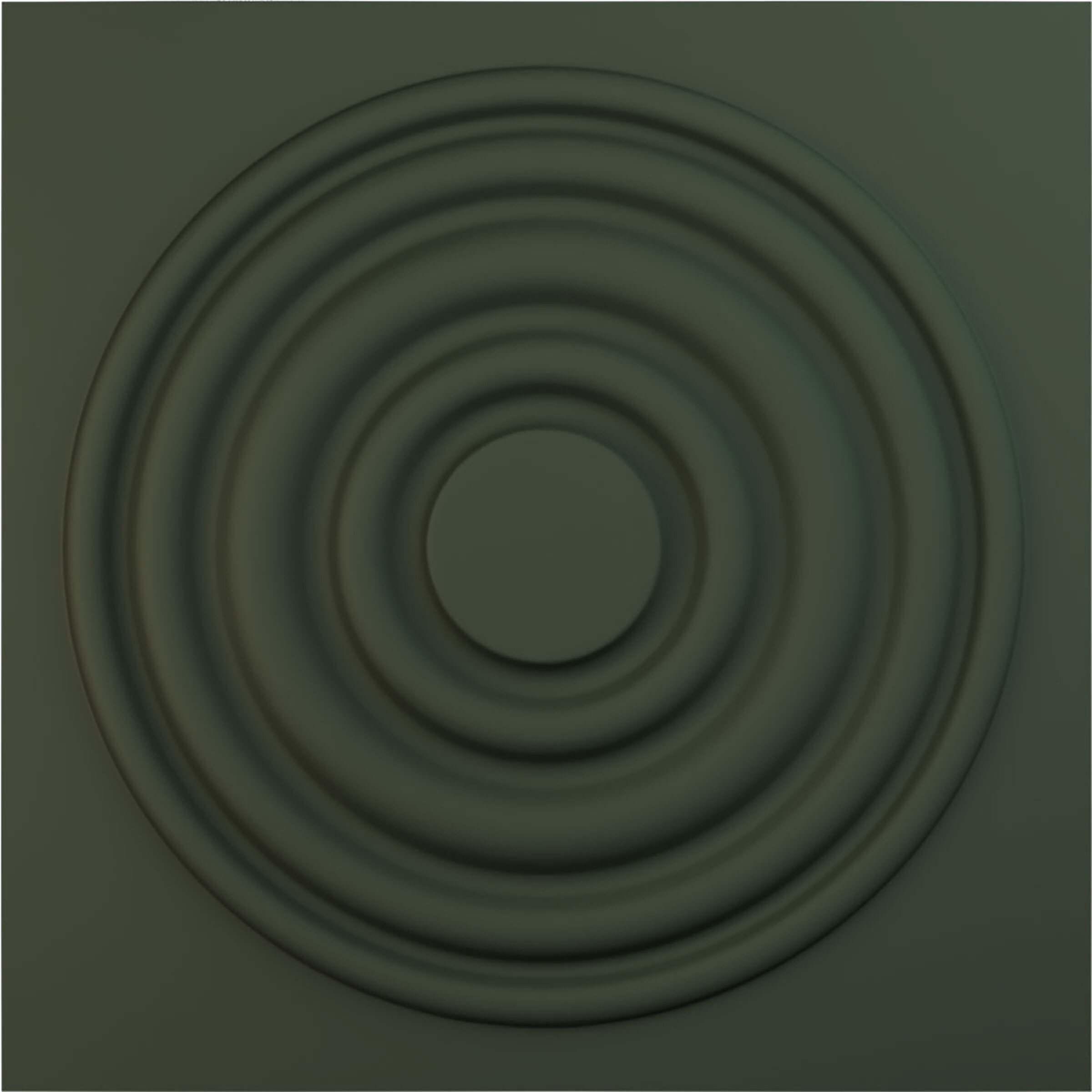 Ekena Millwork WP20X20WDGHC 19-5/8-in x 19-5/8-in Embossed UltraCover Satin Hunt Club Green PVC Wall Panel