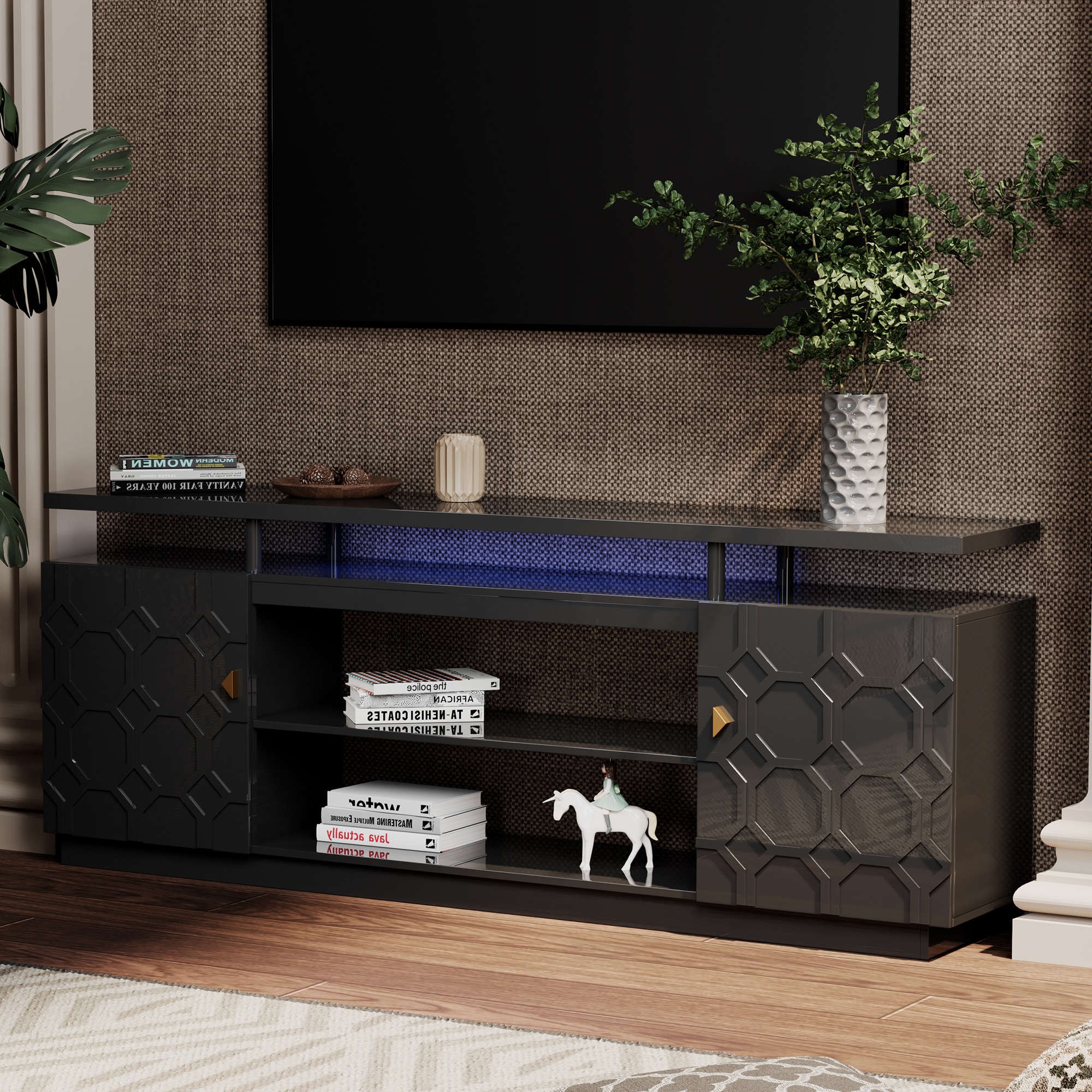 Clihome CL-TVLD36-BK Tv-Stands - View #8