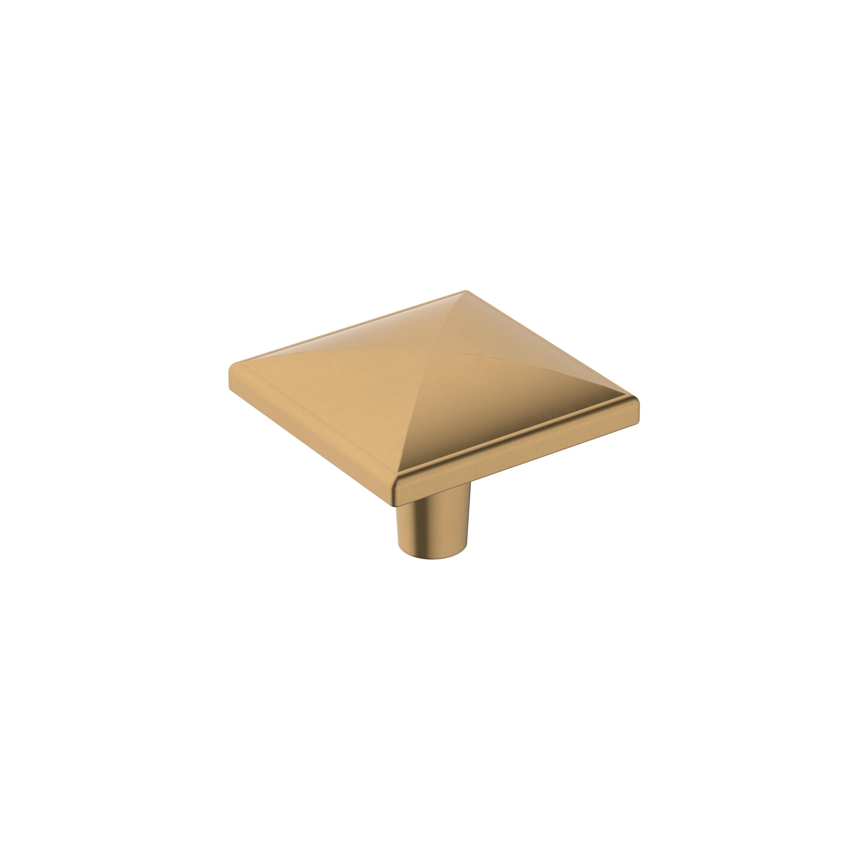 Amerock BP29398CZ Extensity 1-1/2-in Champagne Bronze Square Contemporary Cabinet Knob