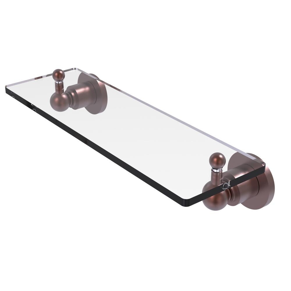 Allied Brass AP-1/16-CA Astor Place Antique Copper Wall mount Bathroom Shelf ( 16-in x 3-in x 5-in )