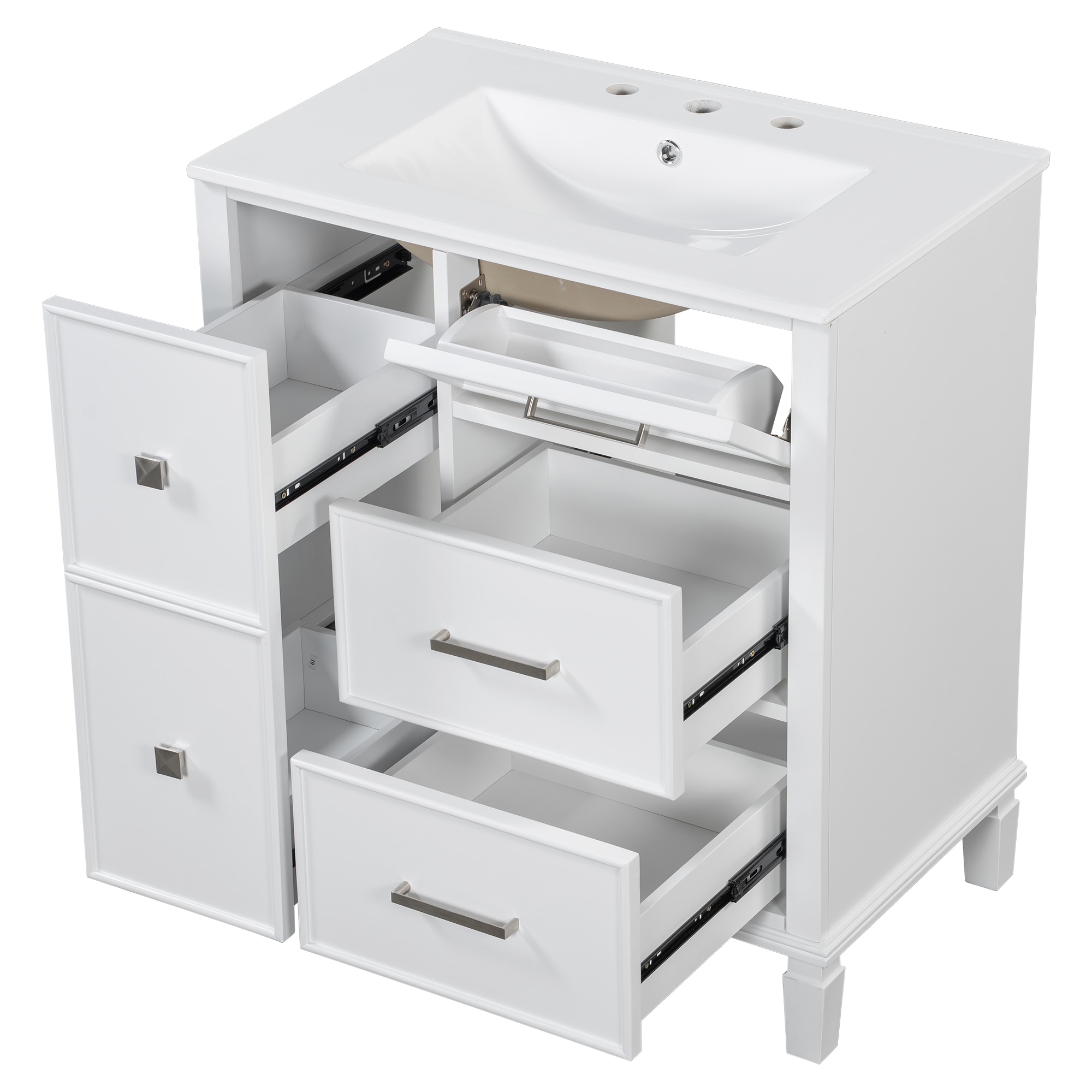 ModernLuxe L3P-N725P257604K Bath-Vanity-Combo - View #8