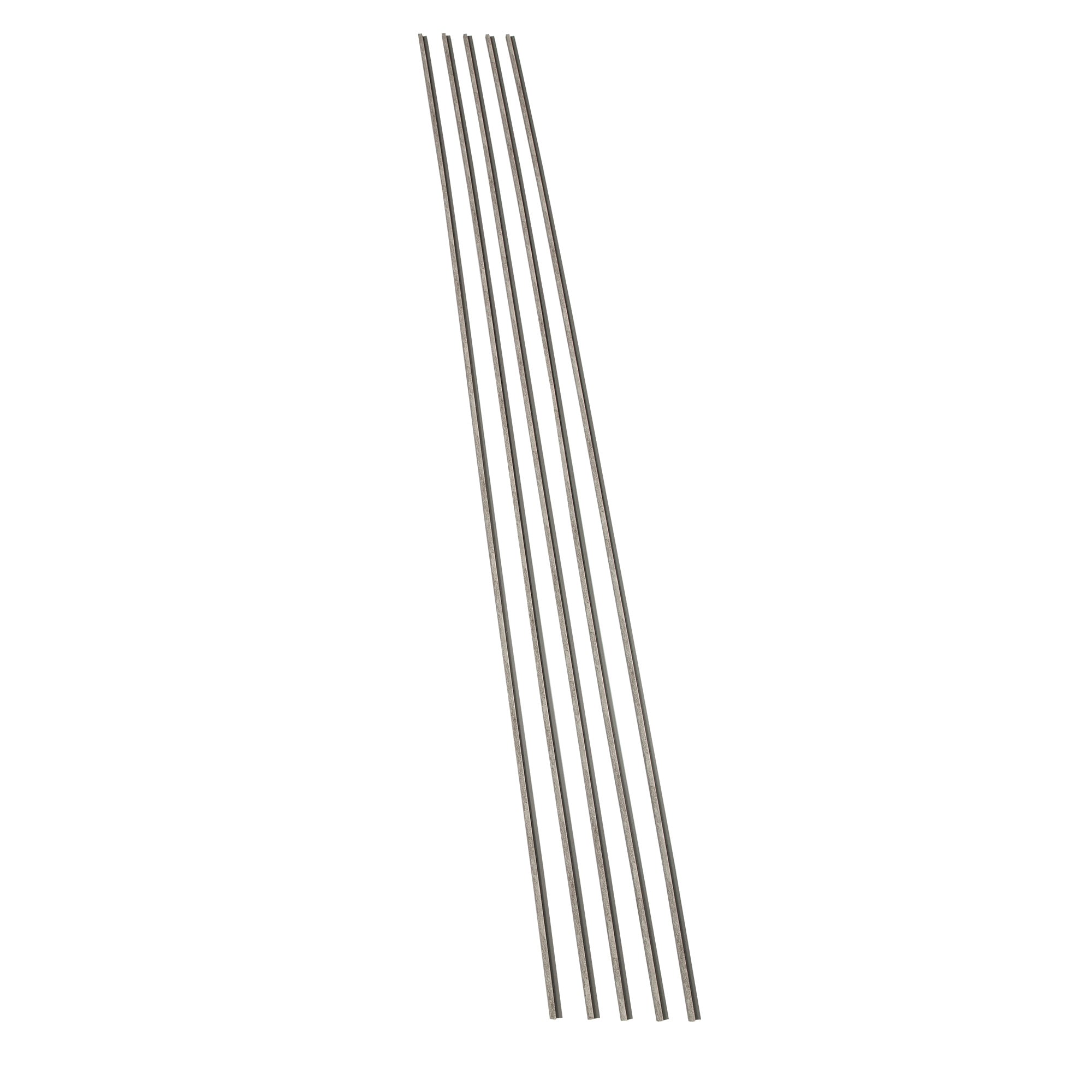 PALISADE 19014PK 0.94-in W x 94-in L Silver Lake PVC J-shape Tile Edge Trim
