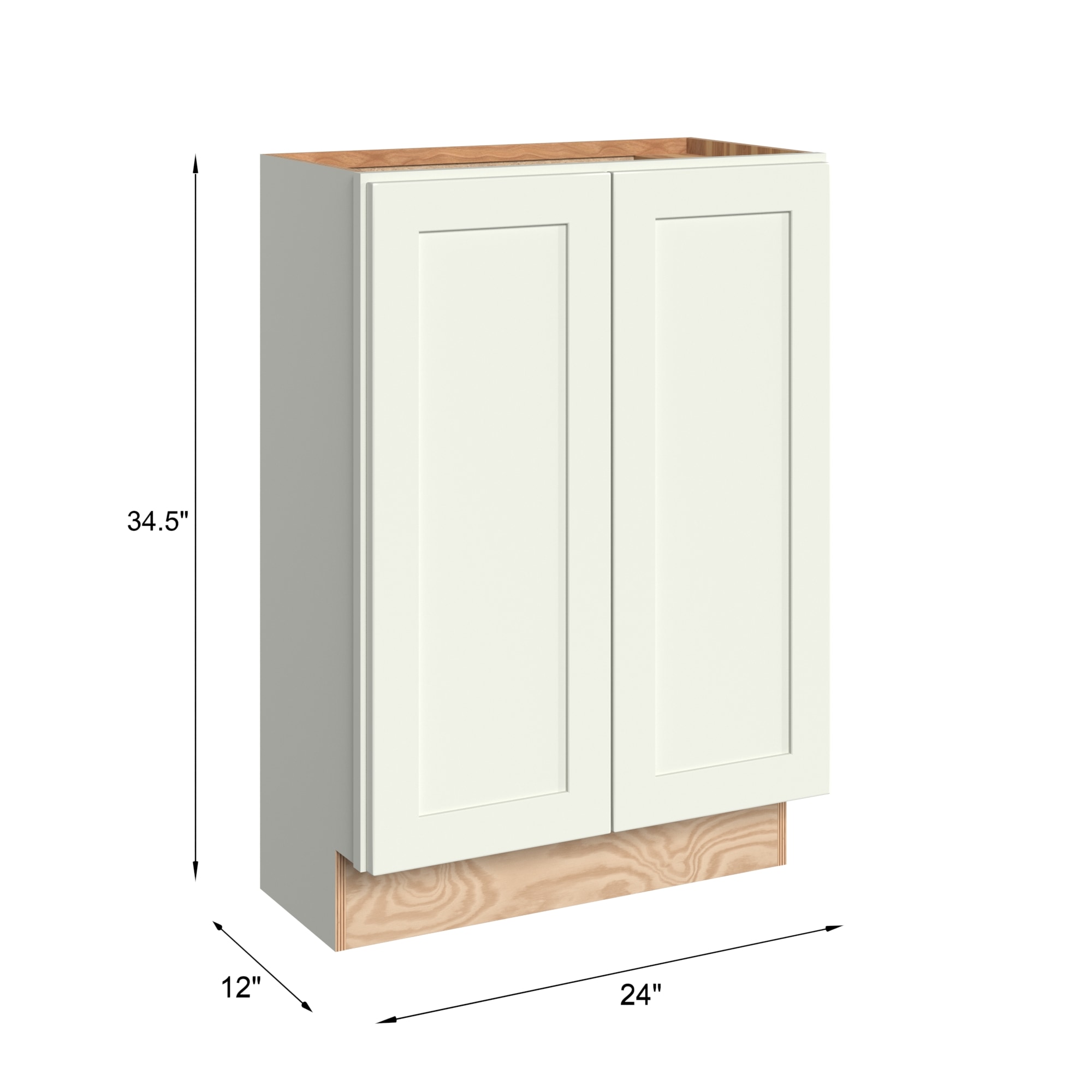KraftMaid Momentum B2412.FHG71 Cabinets-Kitchen - View #2