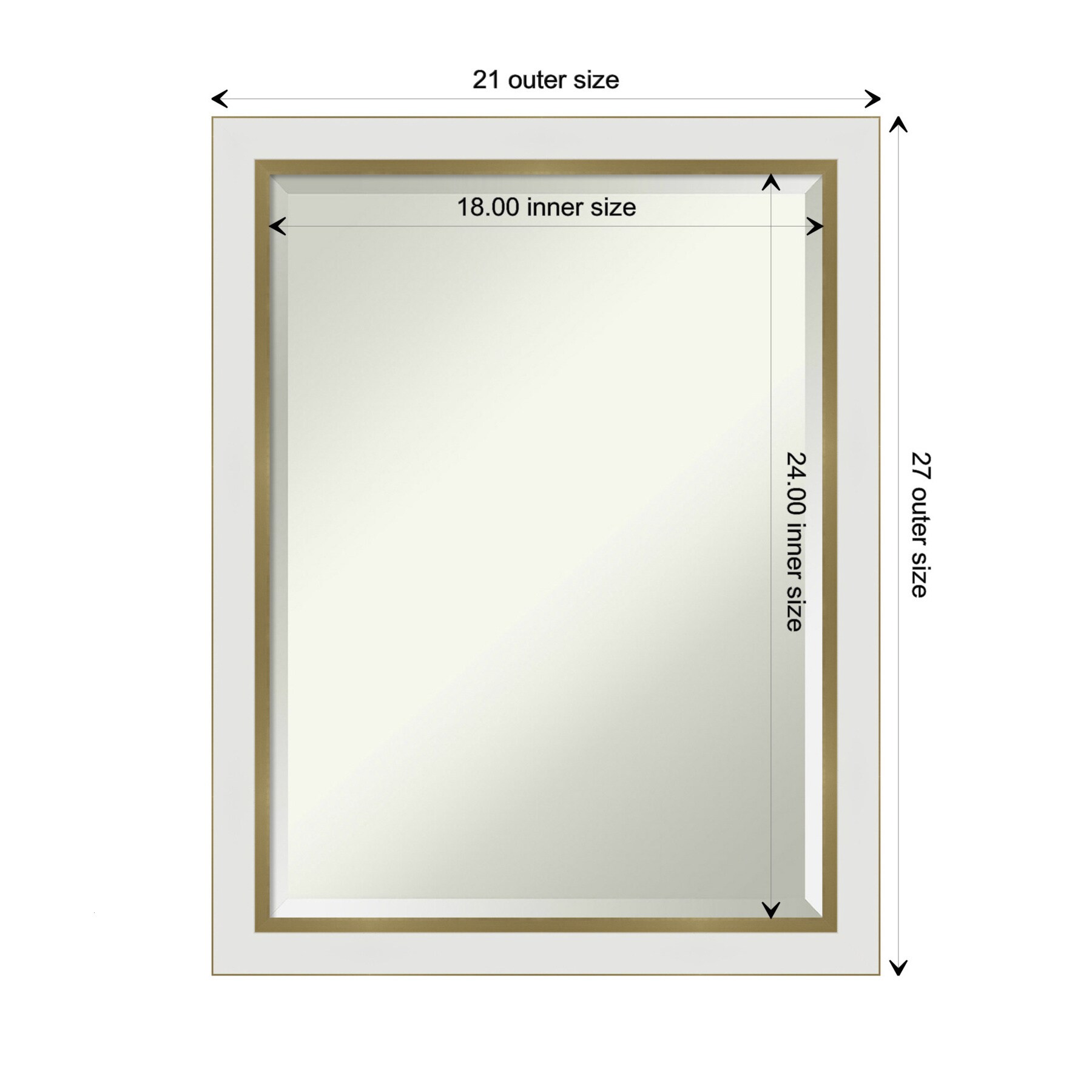 Amanti Art DSW4593118 Framed-Bath-Mirrors - View #4