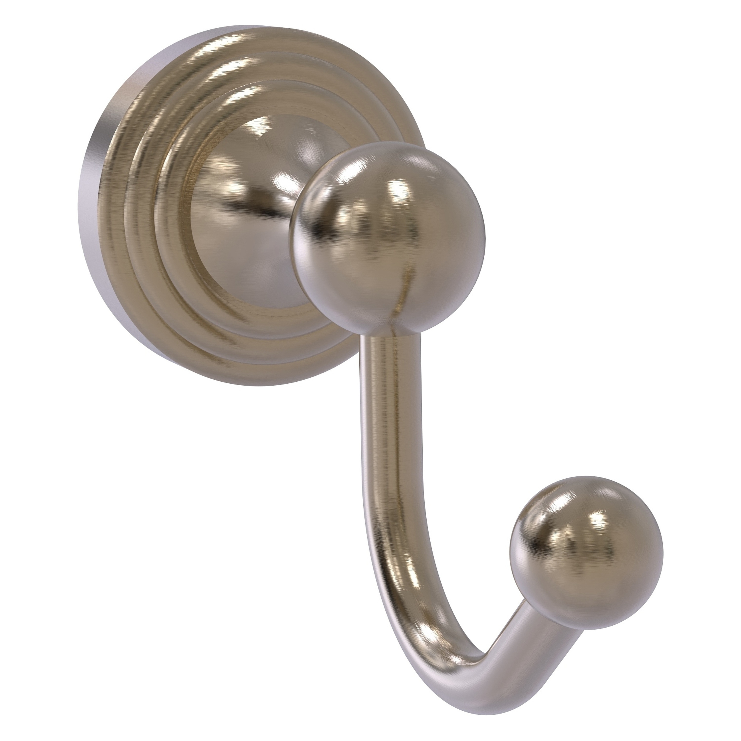 Allied Brass SG-20-PEW Sag Harbor Antique Pewter Single -Hook Wall mount Towel Hook