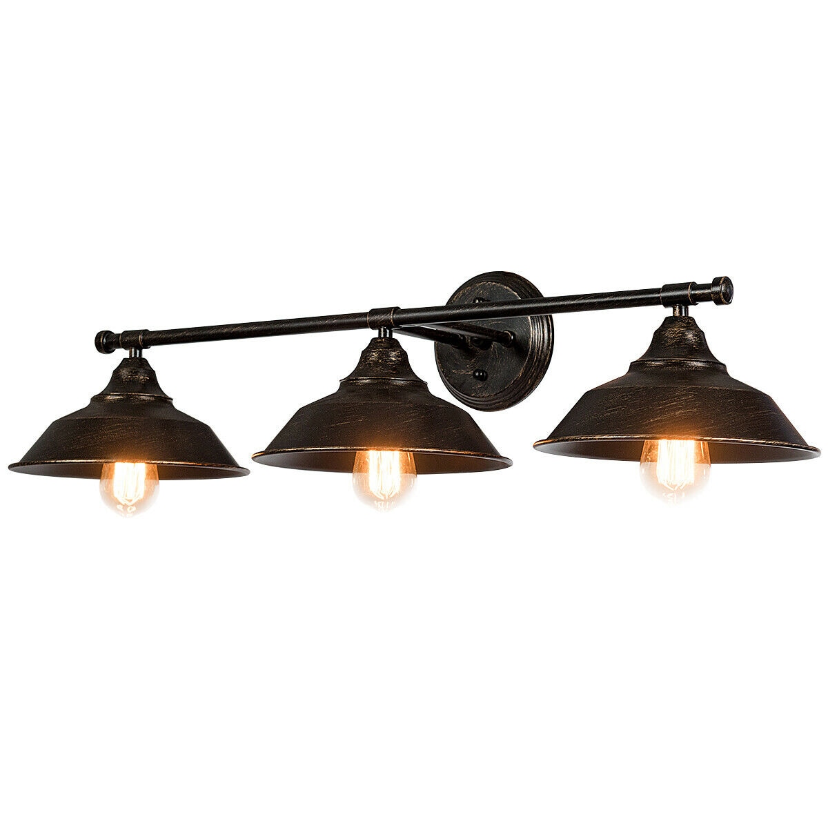 lowes black bathroom light fixtures