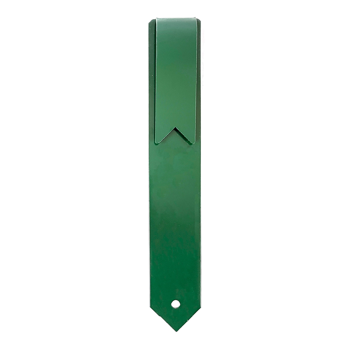 IRONRIDGE 070360 1-ft x 12-in 12in Black Steel Splicing Stake Green Steel Landscape edging section