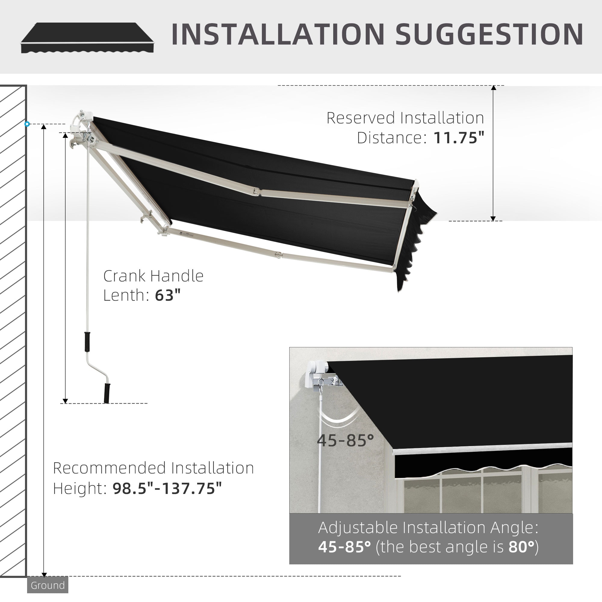Maocao Hoom DJ-C-MBMPKD02BK awnings - View #6