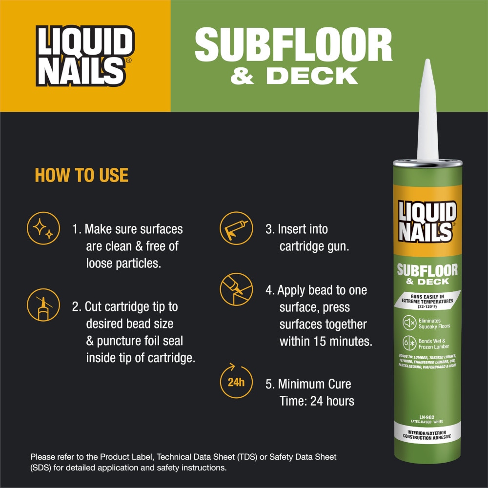 LIQUID NAILS LN-902 Construction-Adhesive - View #7