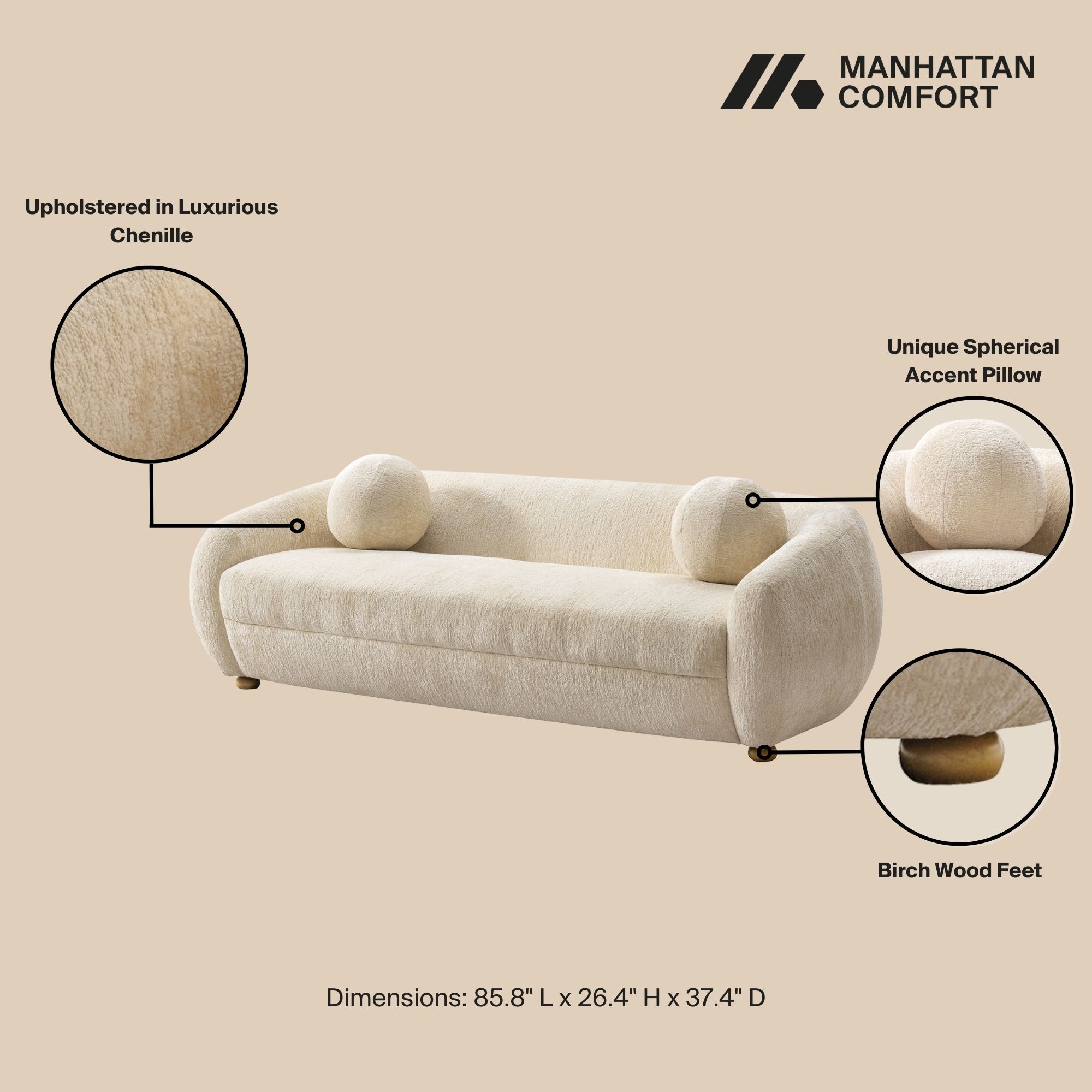 Manhattan Comfort 3-ACSF16-CR Living-Room-Sets - View #6