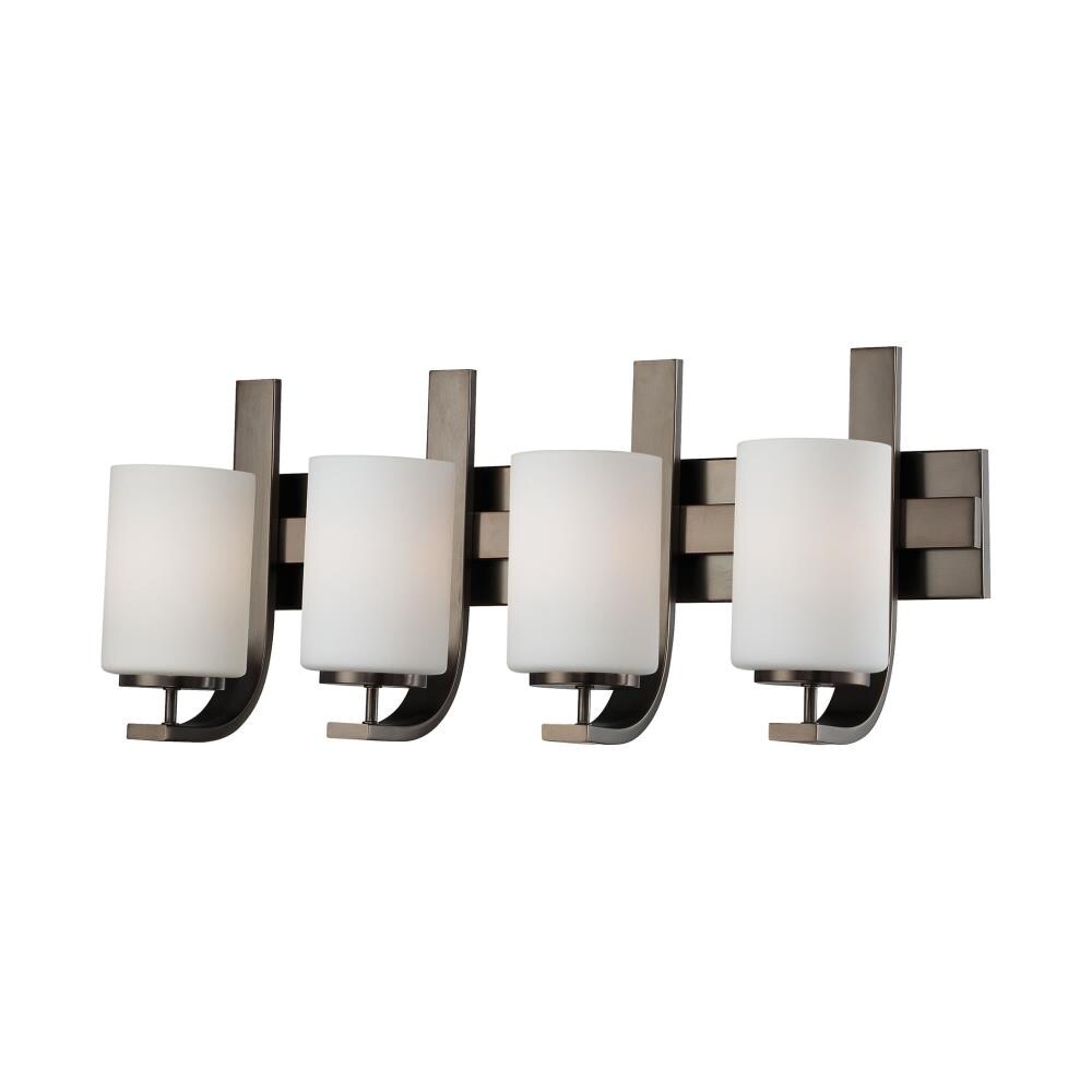 Thomas Lighting SL715415 Pendenza 27-in 4-Light Oiled Bronze Transitional Vanity Light
