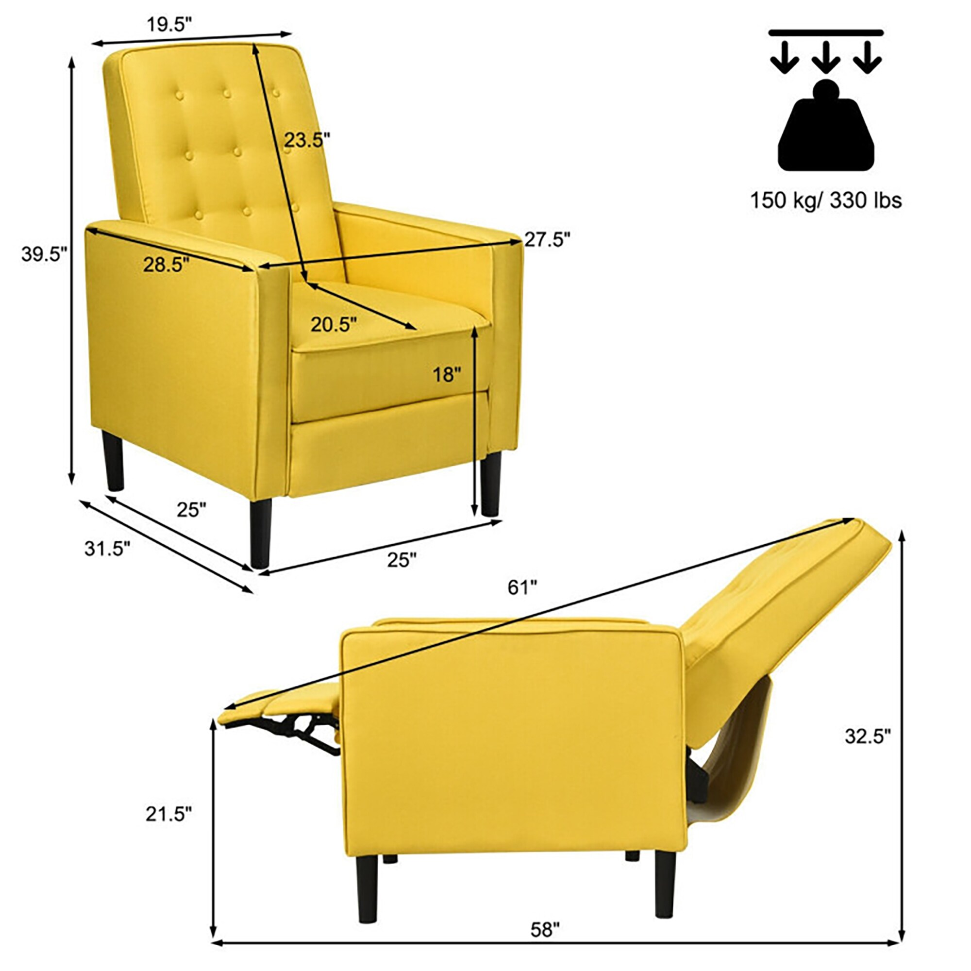 Sumyeg WF-SF9075C recliners - View #11