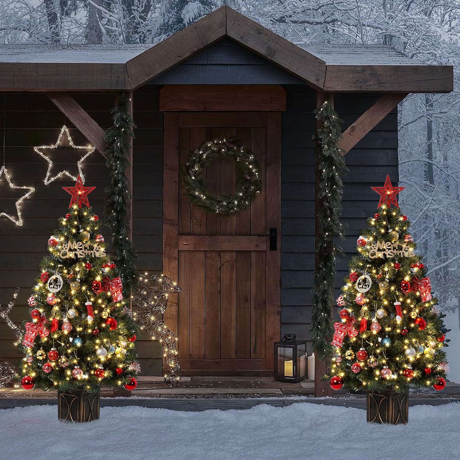 Qeetex LHF-SDS-QOP65023 Artificial-Christmas-Trees - View #5