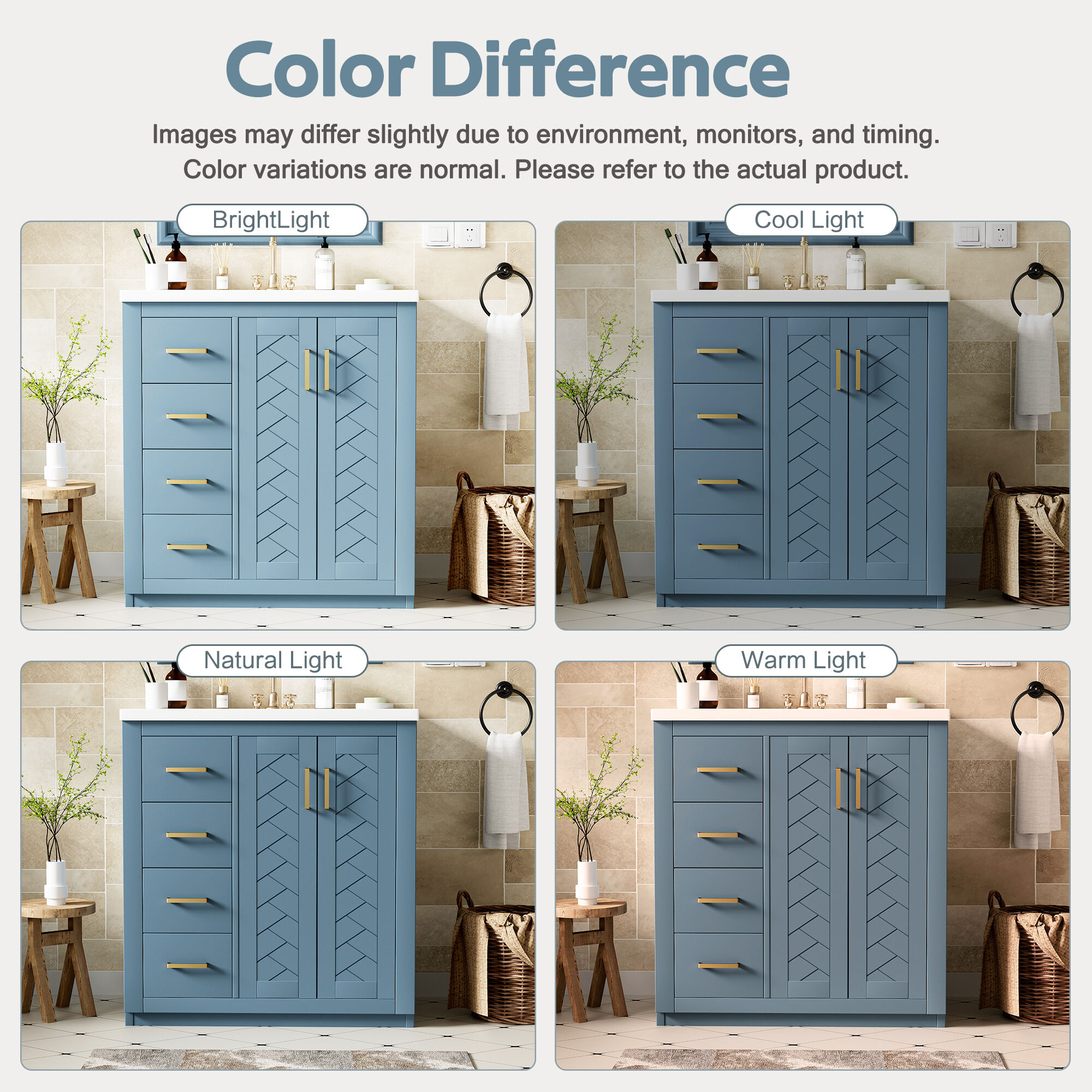 Tatayosi JL-P191970M Bath-Vanity-Combo - View #6