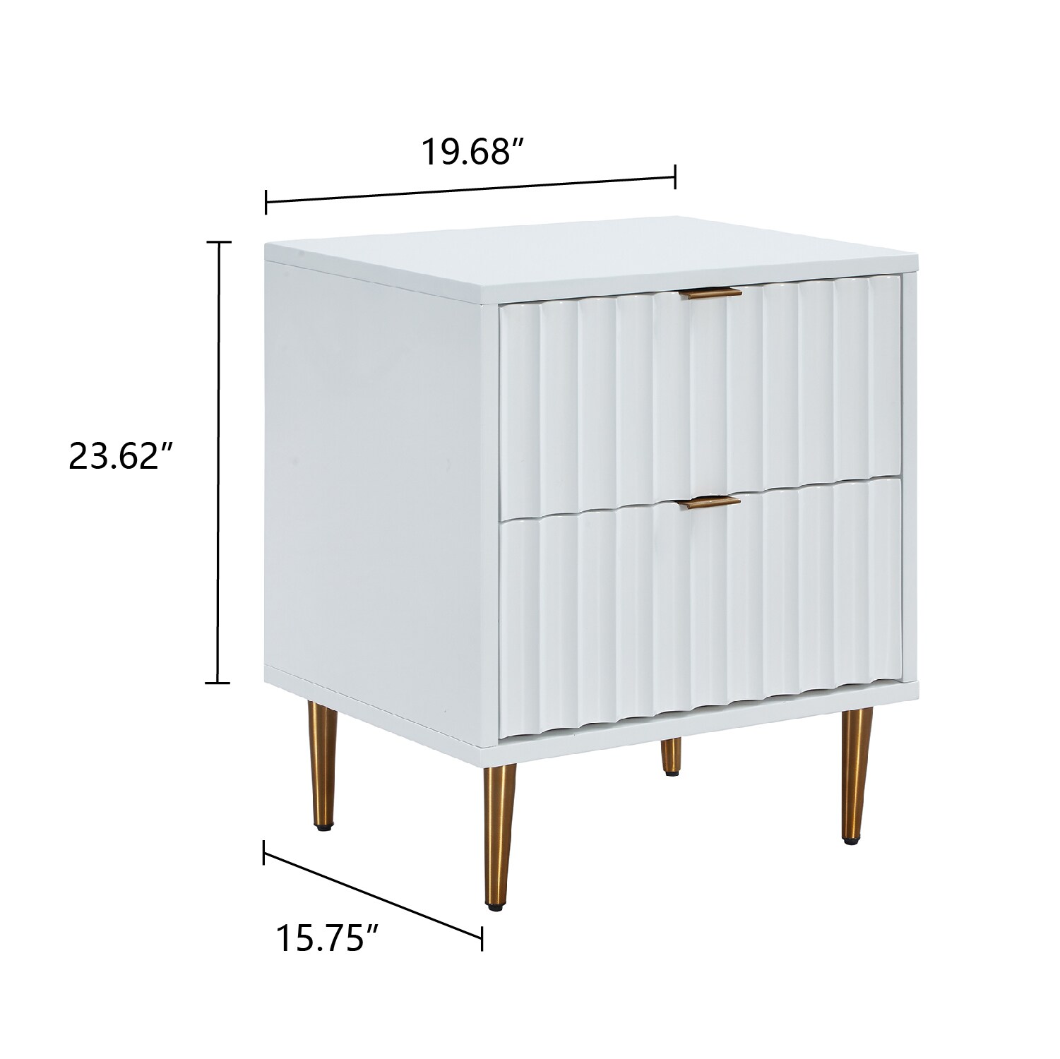 CASAINC WF-BEC-1472W-WH nightstands - View #5