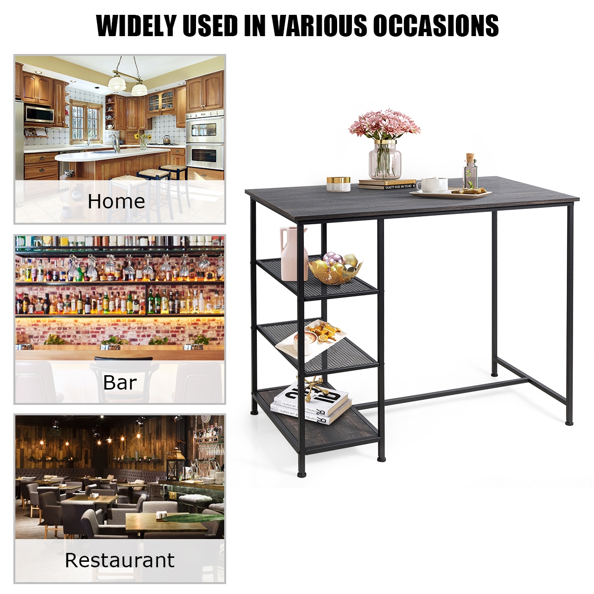 Costway HW62458 Dining-Tables - View #7