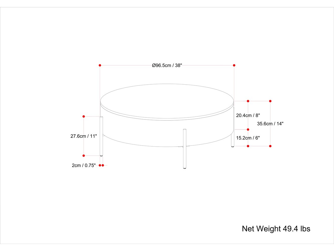 Simpli Home AXCRAYDRT-WB Coffee-Tables - View #10