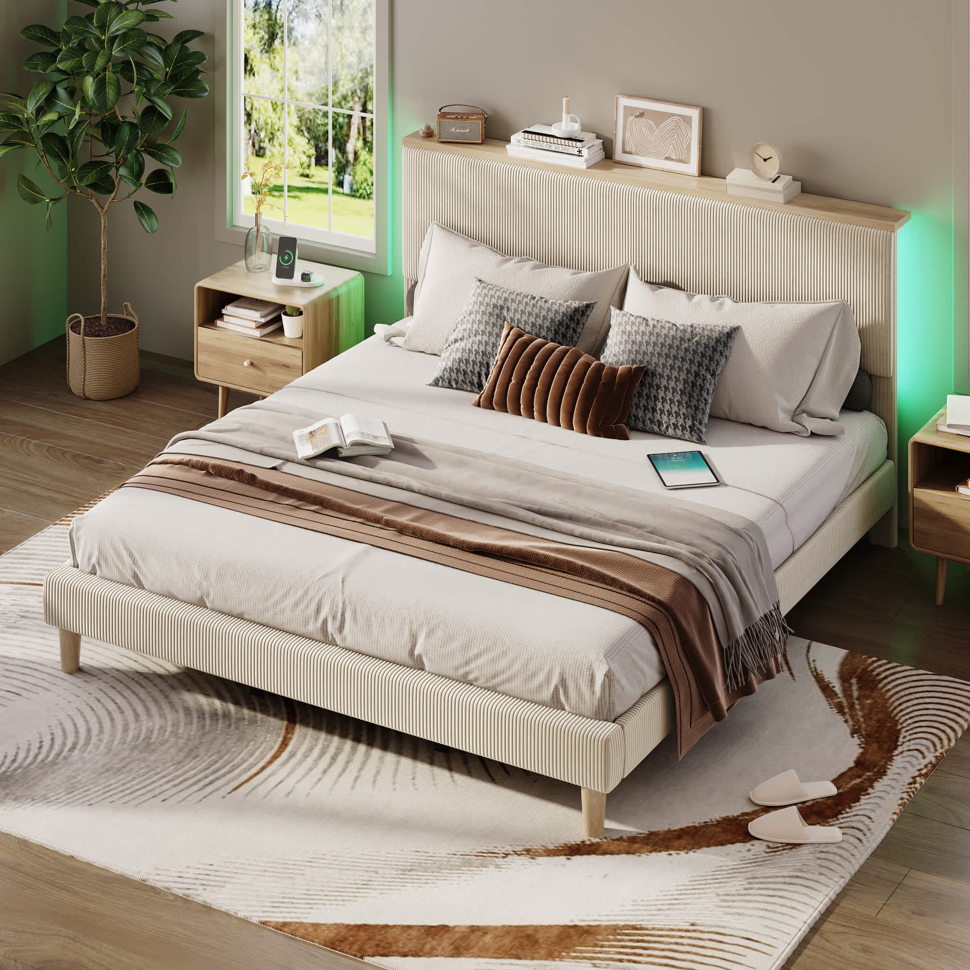 Bestier LOW-B701293C-OWHT beds - View #3