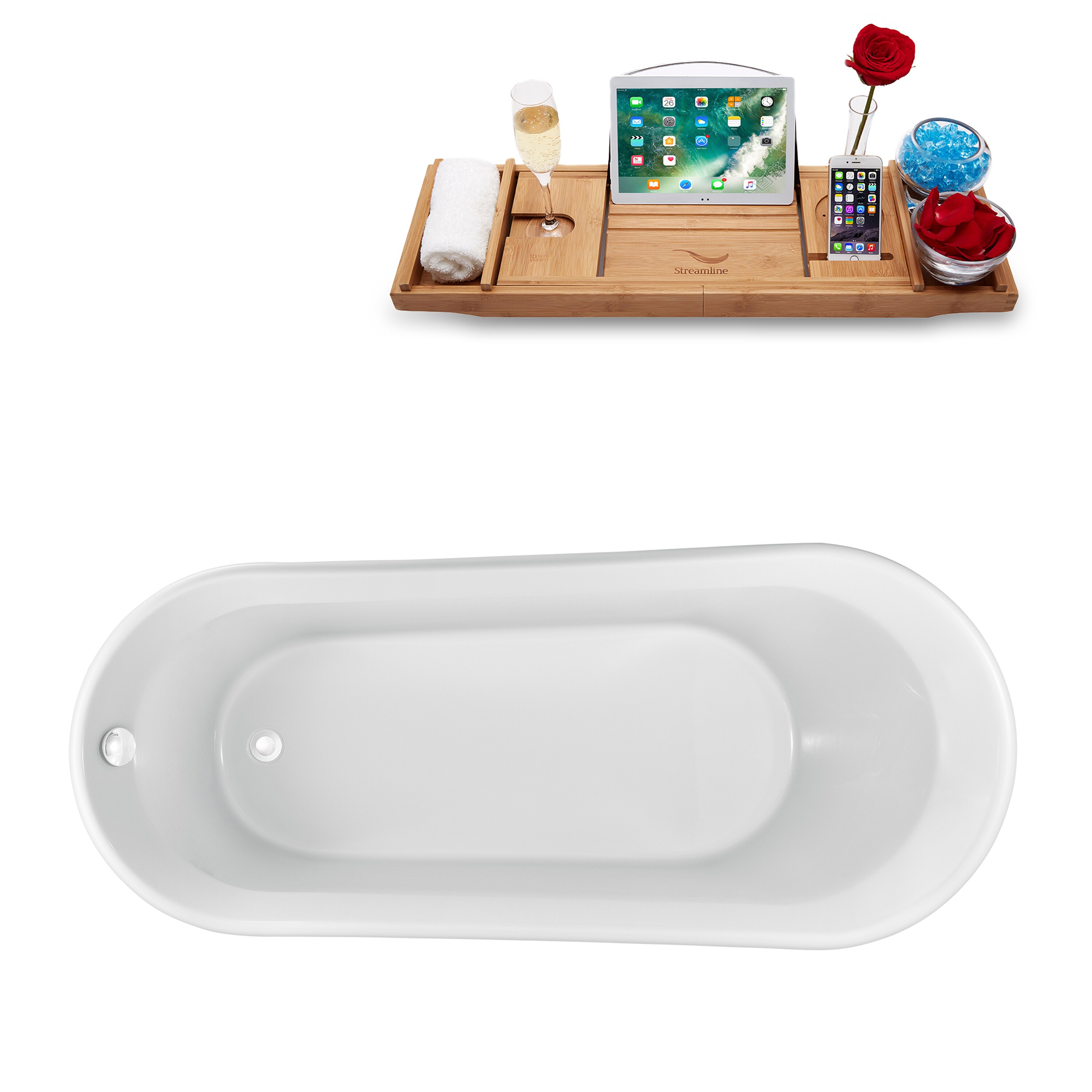 Streamline N1522WH bathtubs - View #2