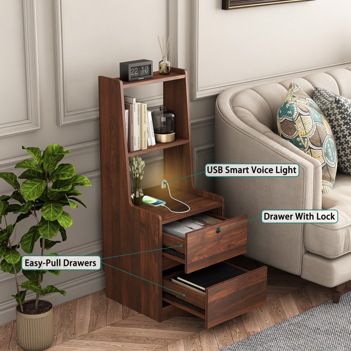 Streamdale Furniture W1321P204522 nightstands - View #13