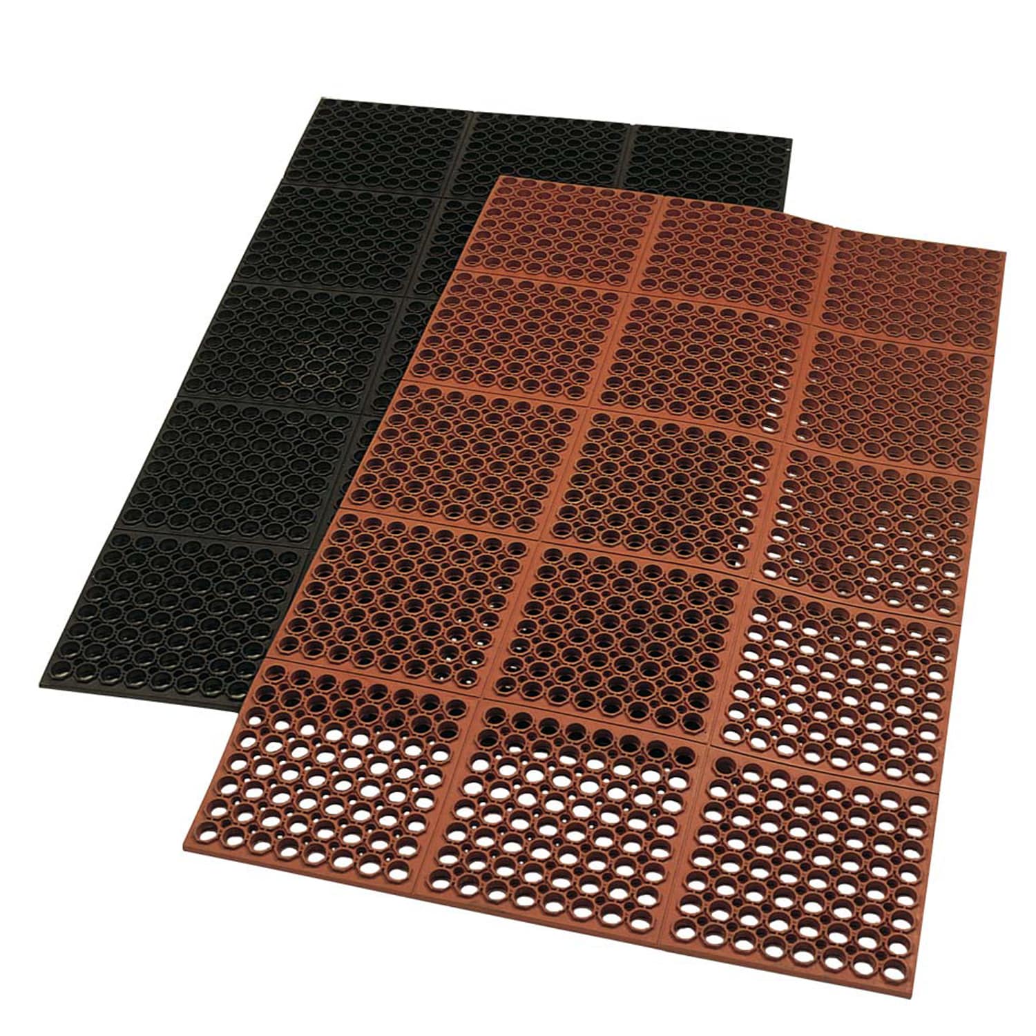 Rubber-Cal 3-ft x 5-ft Red Rectangular Indoor or Outdoor Home Utility Mat  in the Mats department at