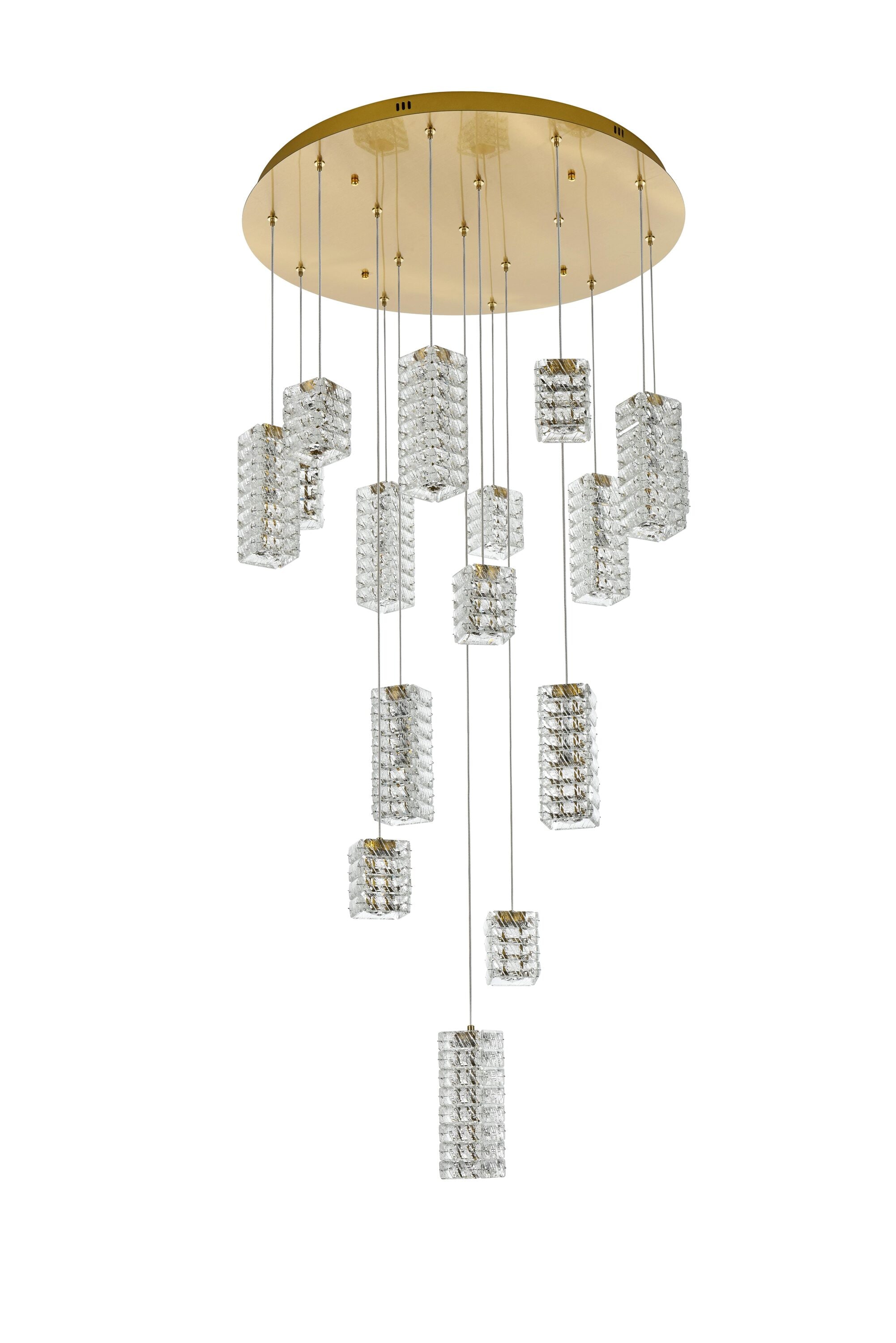 Elegant Decor HF11040D32SG Pendant-Lights - View #10