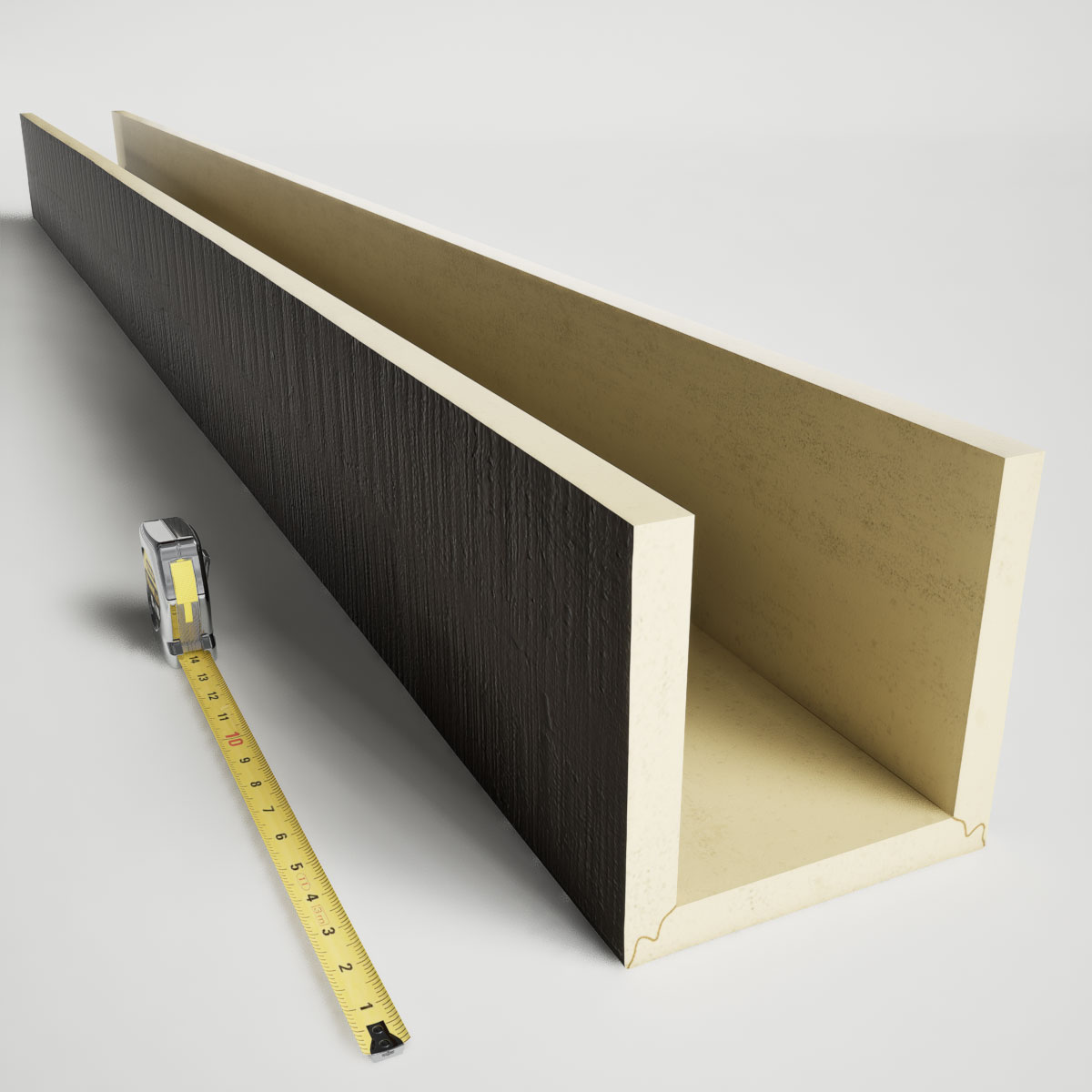 Ekena Millwork BMRC3C0040X040X120ZH Faux-Beams - View #6