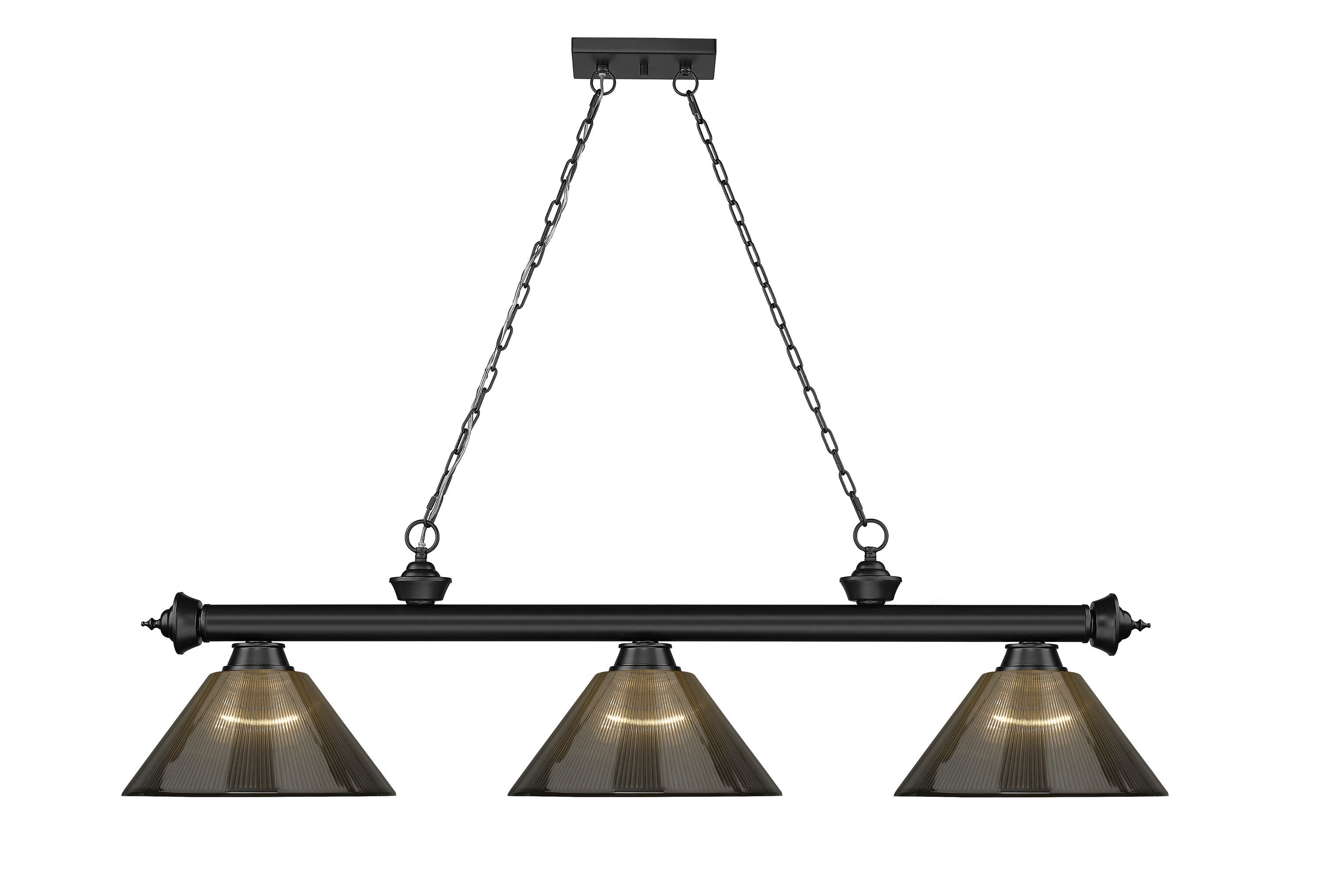 Z-Lite 2306-3MB-ARS Pool-Table-Lighting - View #2