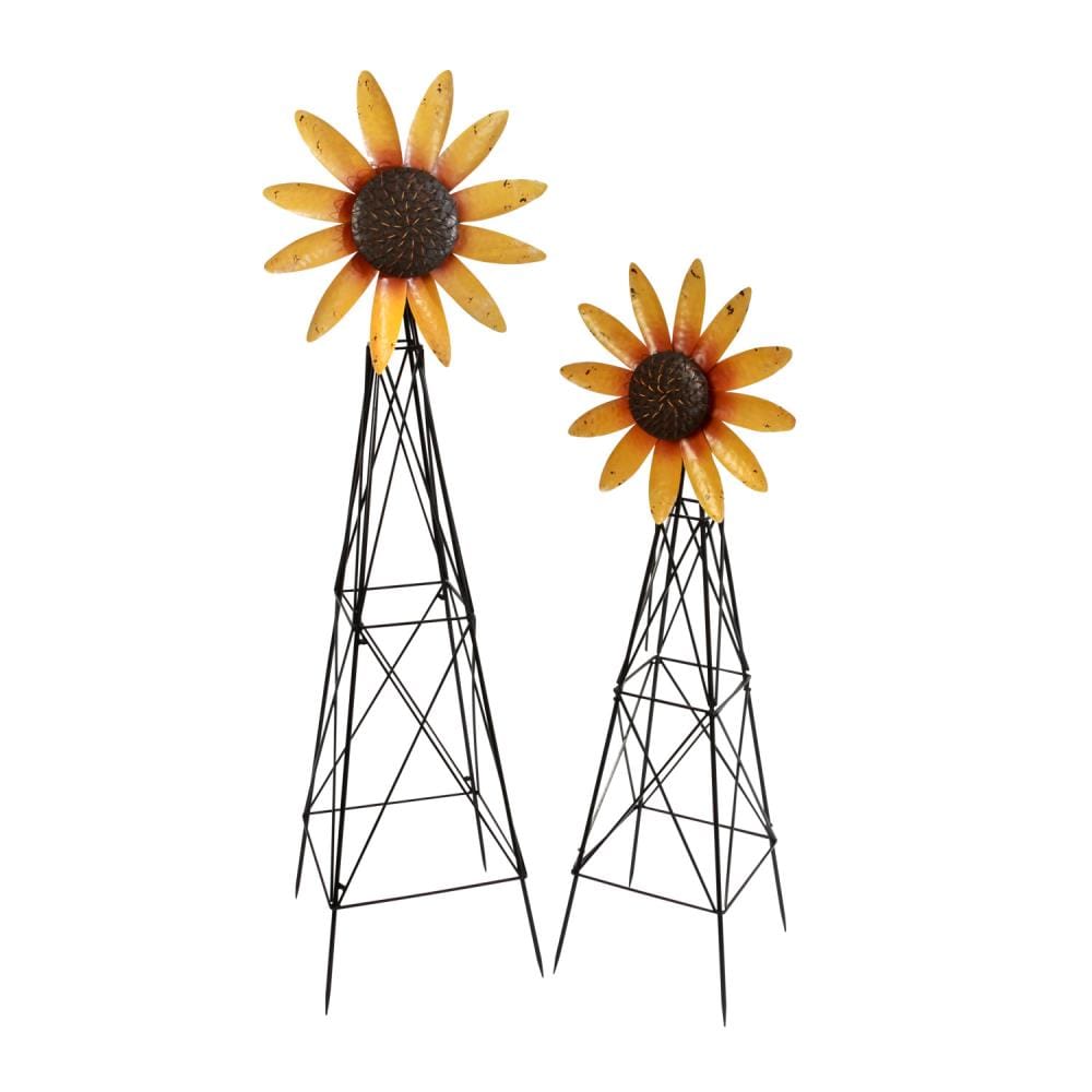 Sunflower Wine Glasses Set of 2 - You Are My Sunshine - 17 oz