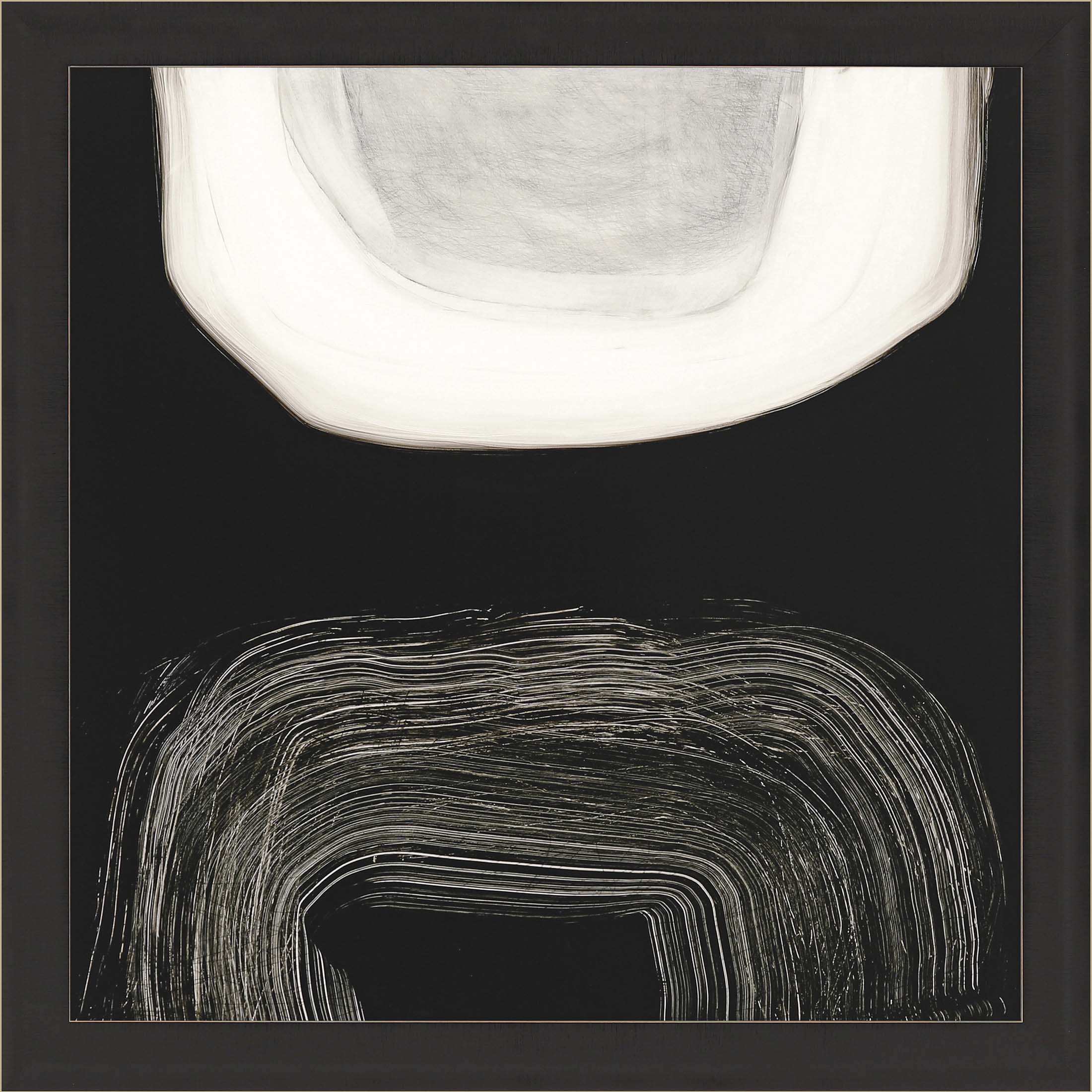Paragon 13078 Shadows In The Dark I Sims Framed 41-in H x 41-in W Abstract Paper Print