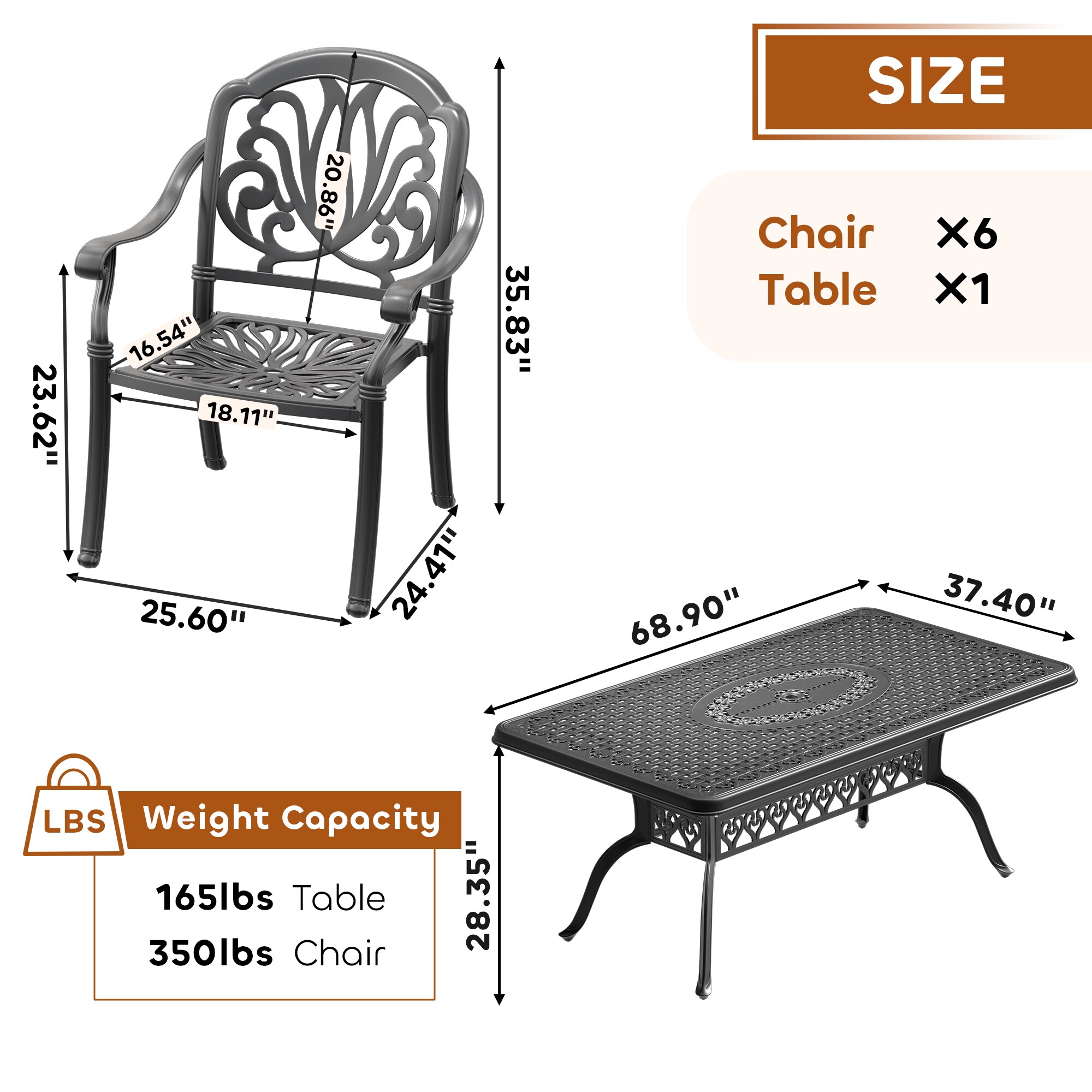 nicesure SLBK6002CZ6A1029RC Patio-Dining-Sets - View #9
