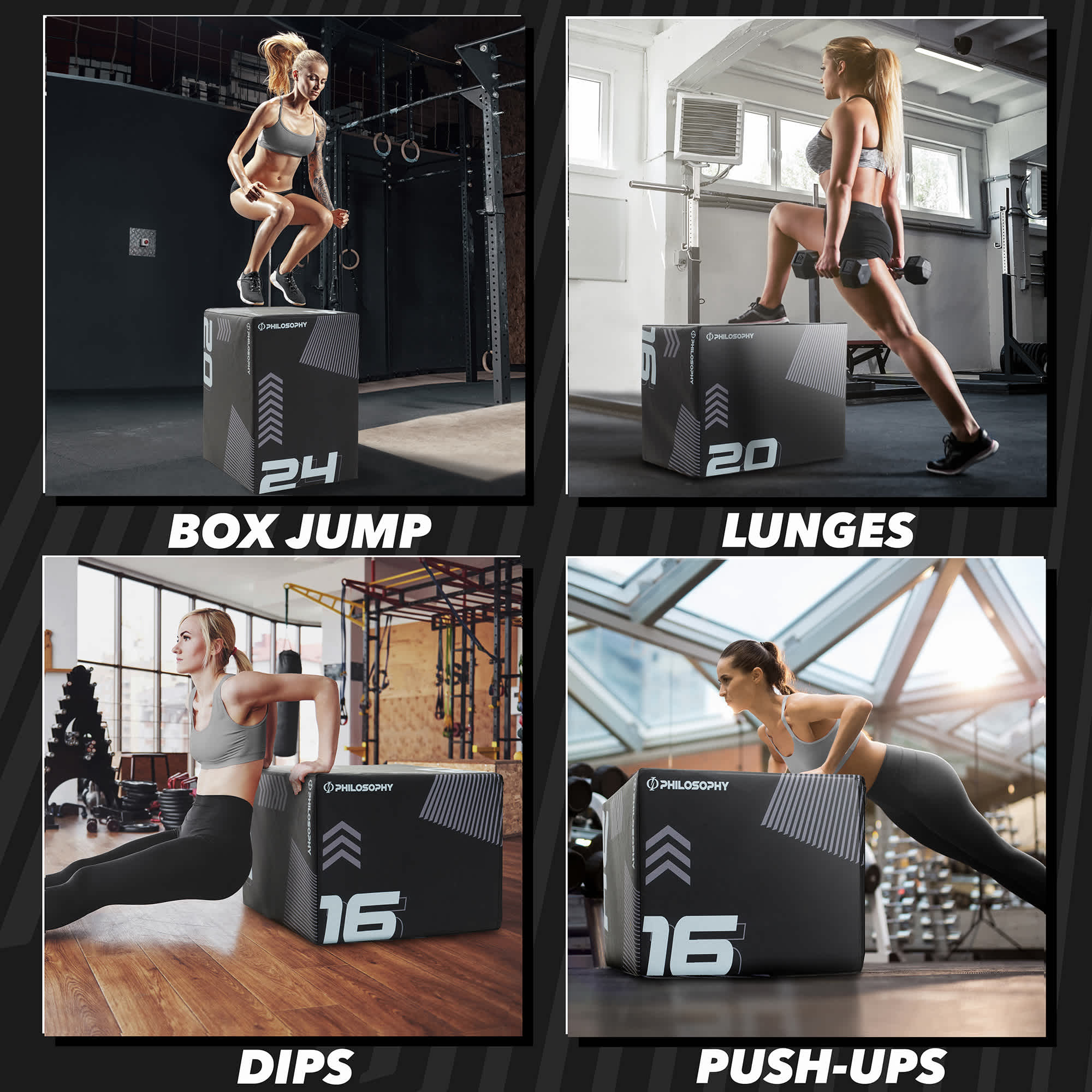 Philosophy Gym FIT-PLYO-1624 Plyo-Boxes-Platforms - View #6