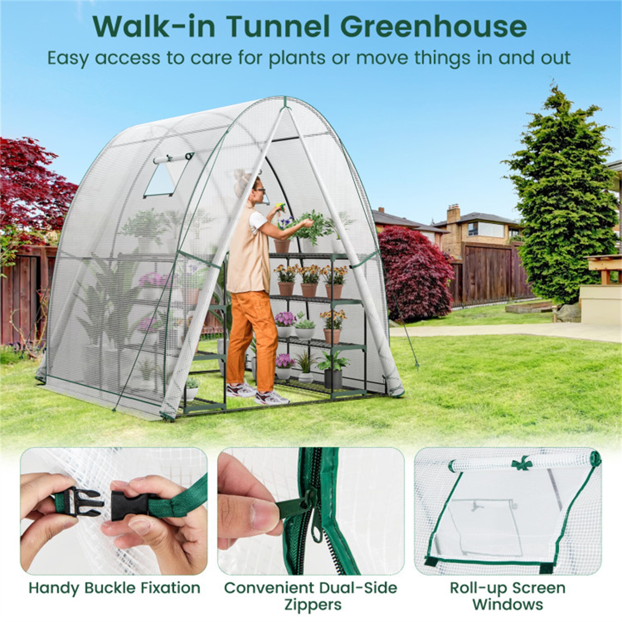 BABOOM BOM-T4124WH-CO greenhouses - View #9