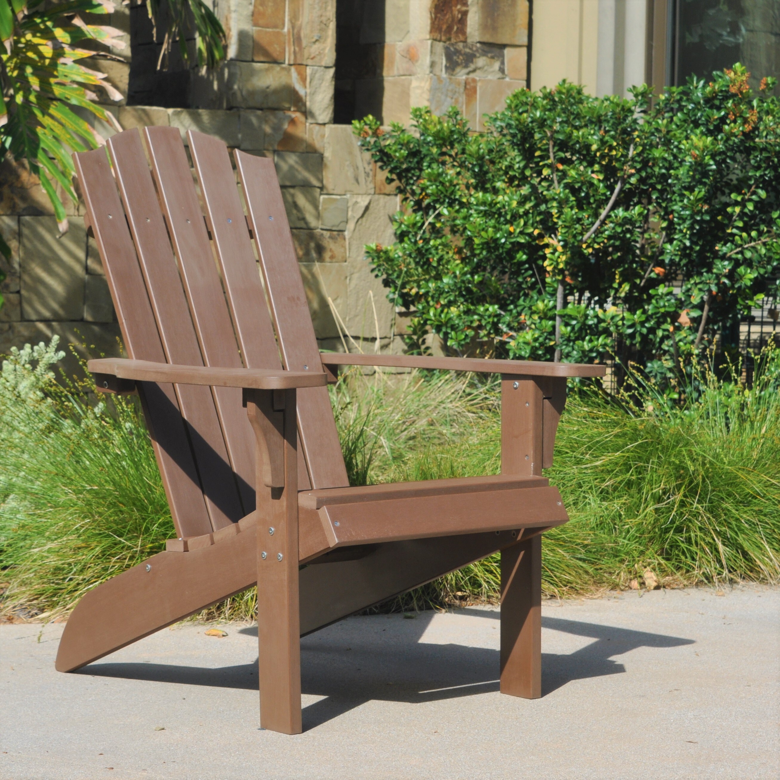 PolyTeak ELEM-ADI-BRN Patio-Chairs - View #6