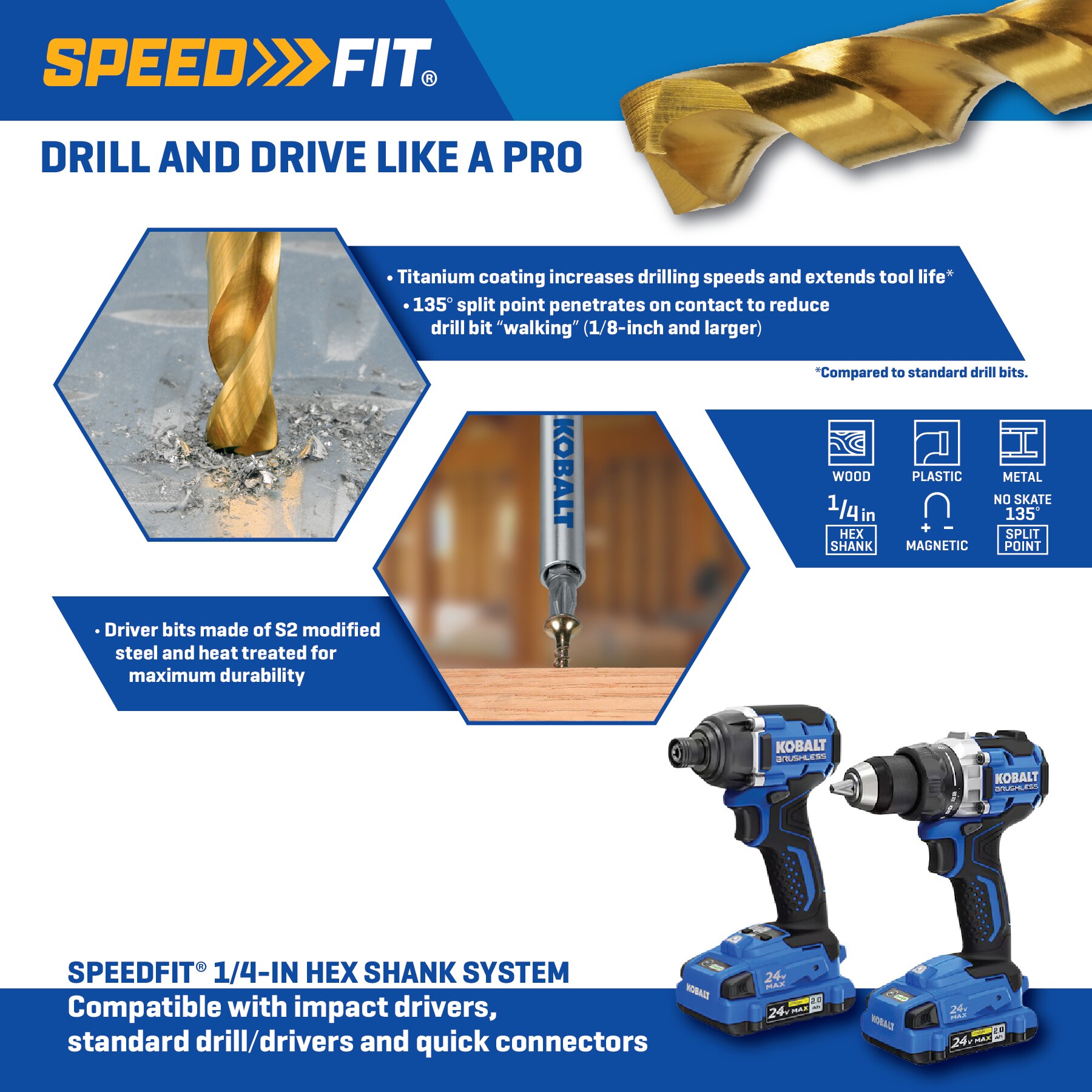 Kobalt 89385 screwdrivingbits - View #21