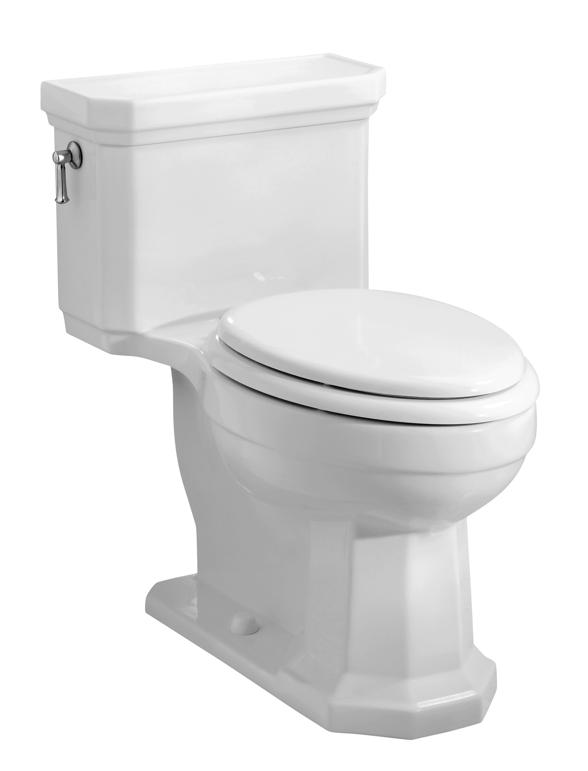 KOHLER Kathryn White Chair Height Toilet 12-in Rough-In at Lowes.com