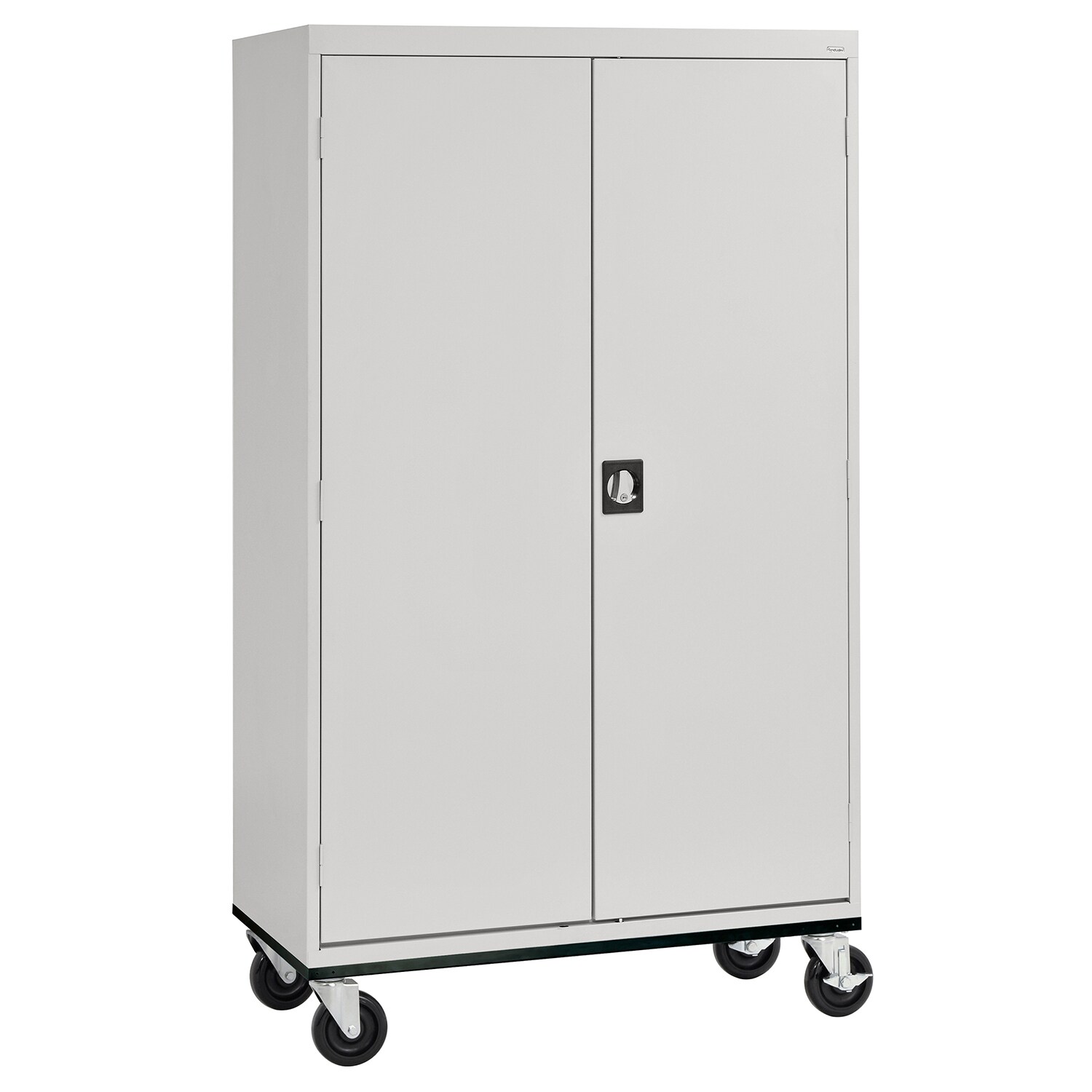 Steel Freestanding Garage Cabinet in Gray (46-in W x 78-in H x 24-in D) | - Sandusky TAWR462472-05