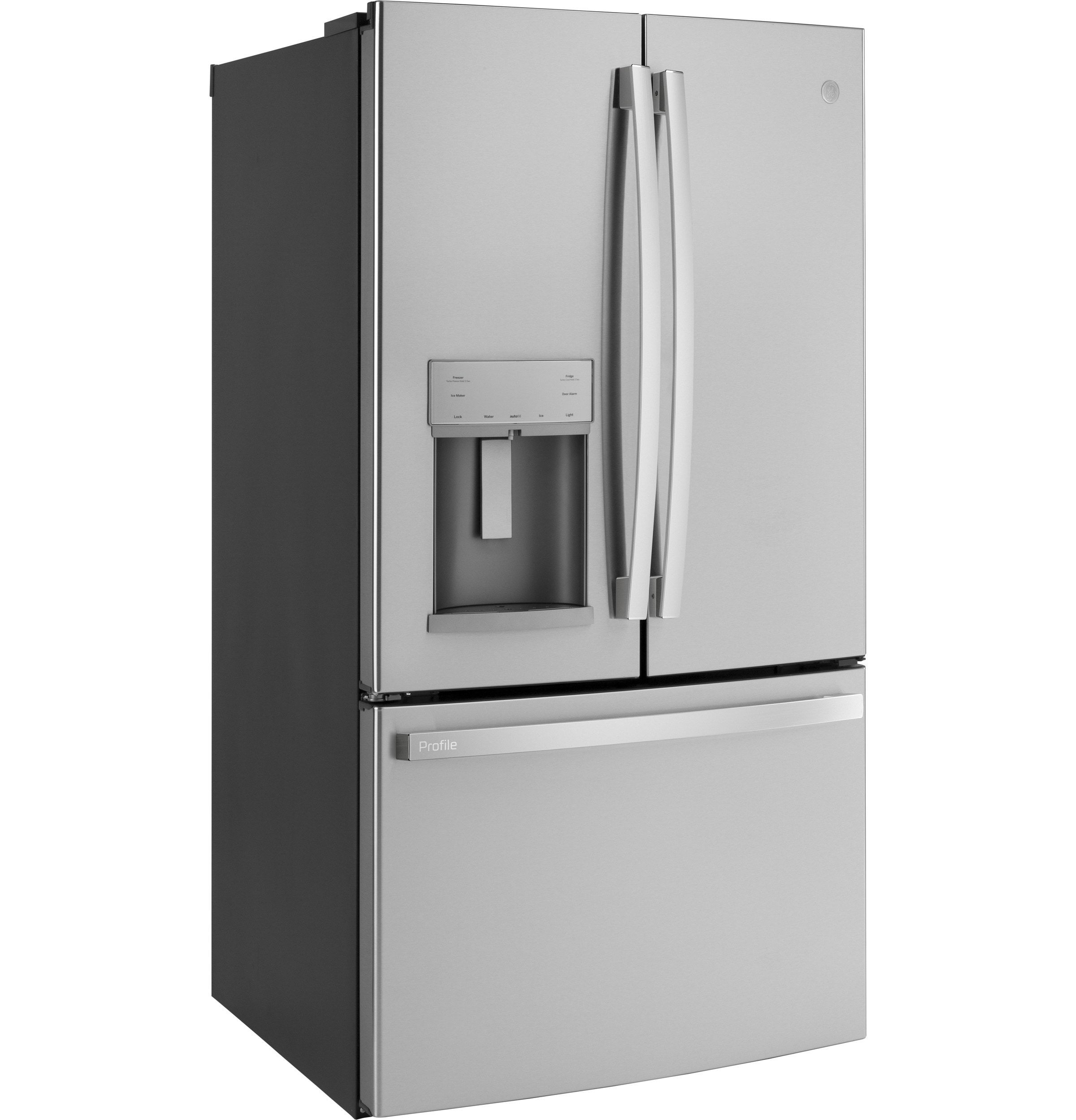 GE Profile 27.8-cu ft French Door Refrigerator with Ice Maker, Water ...