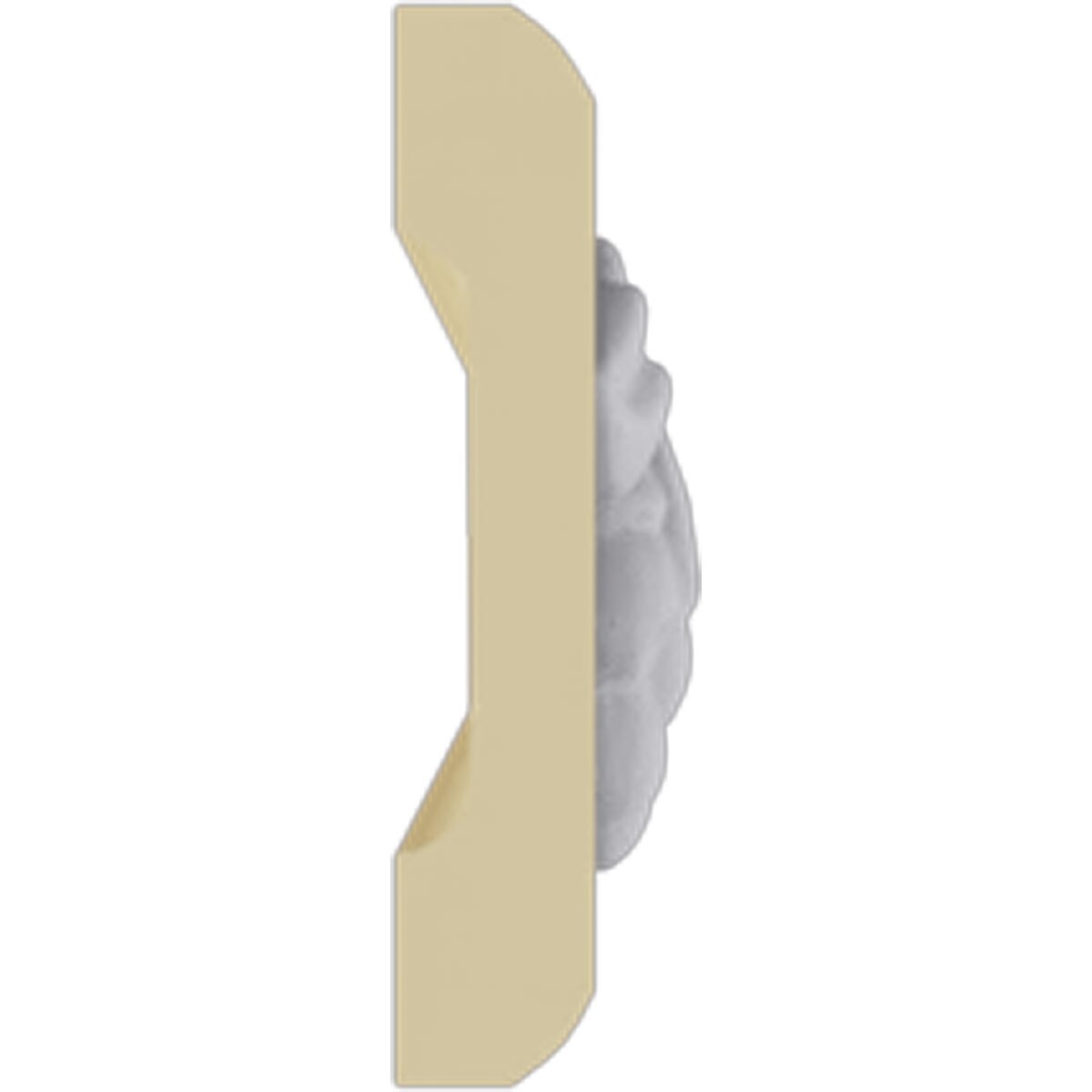 Ekena Millwork MLD02X00KE-CASE-2 Chair-Rail-Moulding - View #3