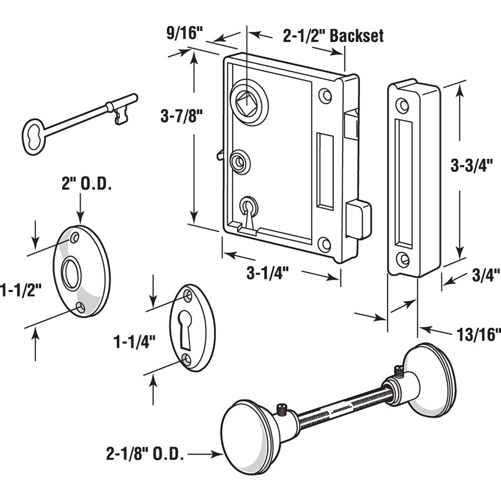 Prime-Line E 2437 Door-Knobs - View #2