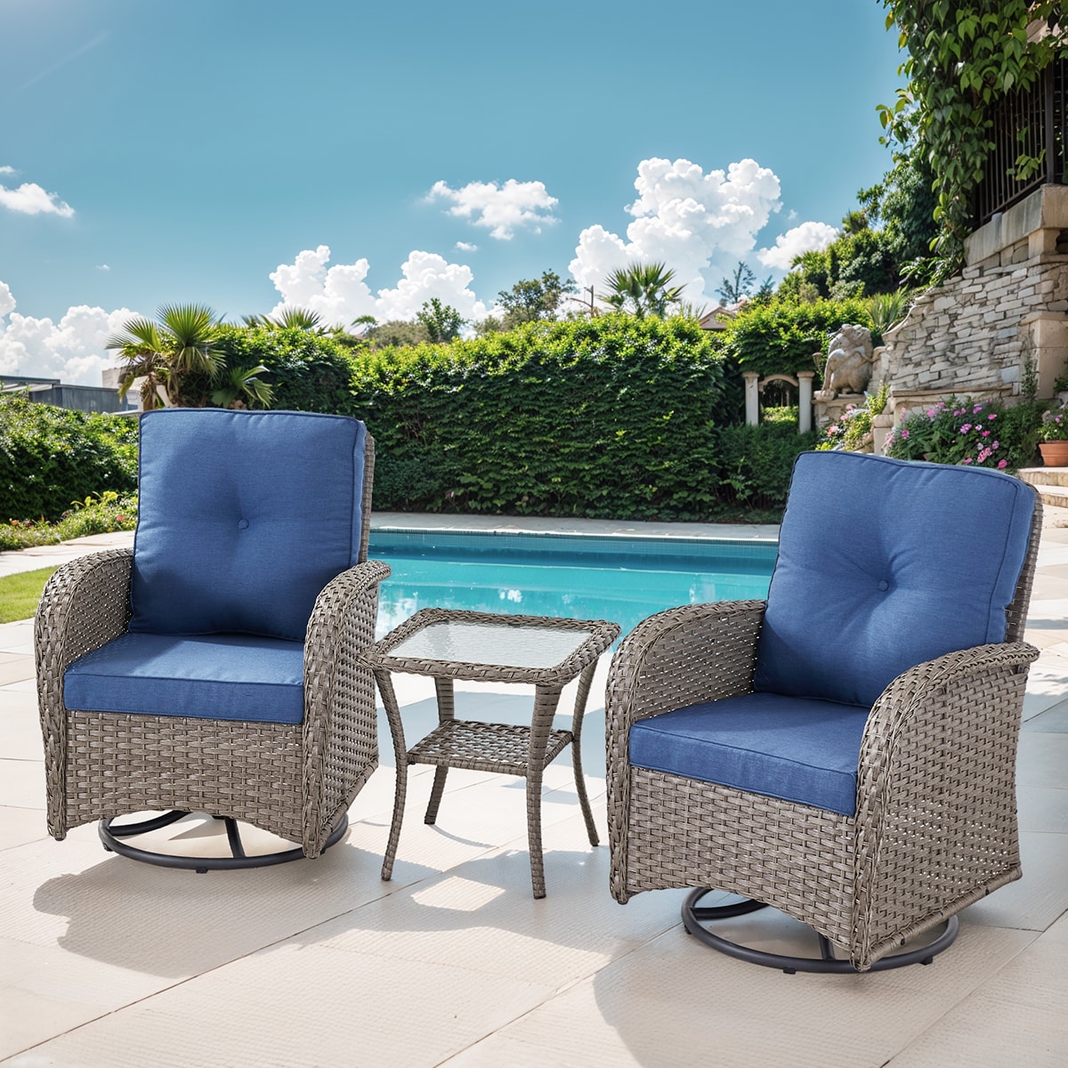 Rilyson FSKWGY2060-1 Patio-Chairs - View #2
