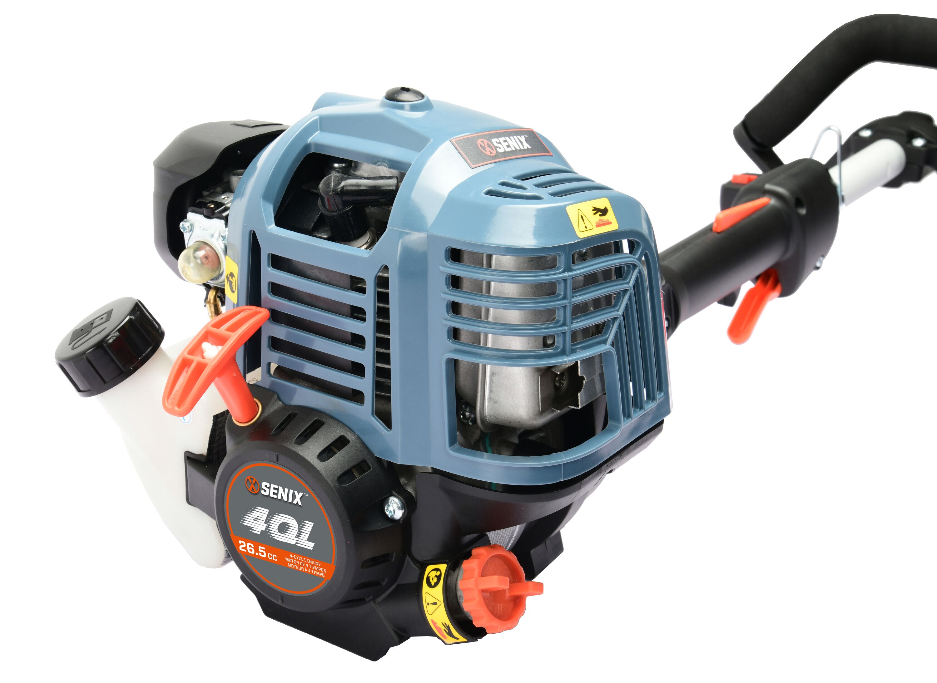 SENIX 4QL 26.5-cc 4-cycle 17-in Curved Shaft Attachment Capable Gas String Trimmer