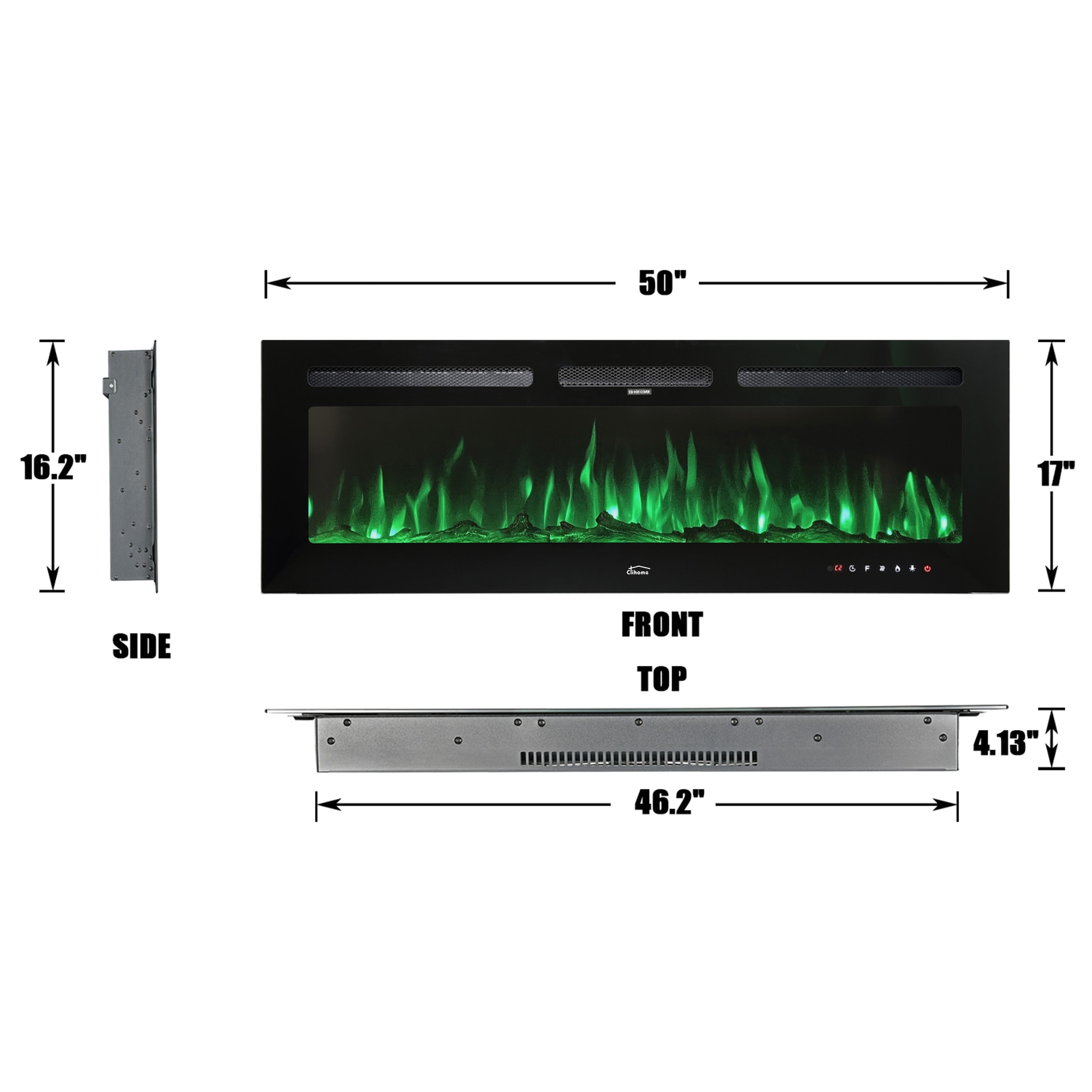 Clihome CMD-CH50R Electric-Fireplaces - View #6