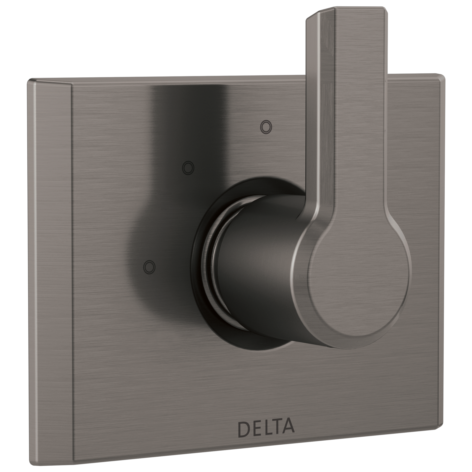 Delta T11899-KS-PR Pivotal Lumicoat Black Stainless 1.625-Inches Universal Bathtub/Shower Diverter 0.5-Inches -ID