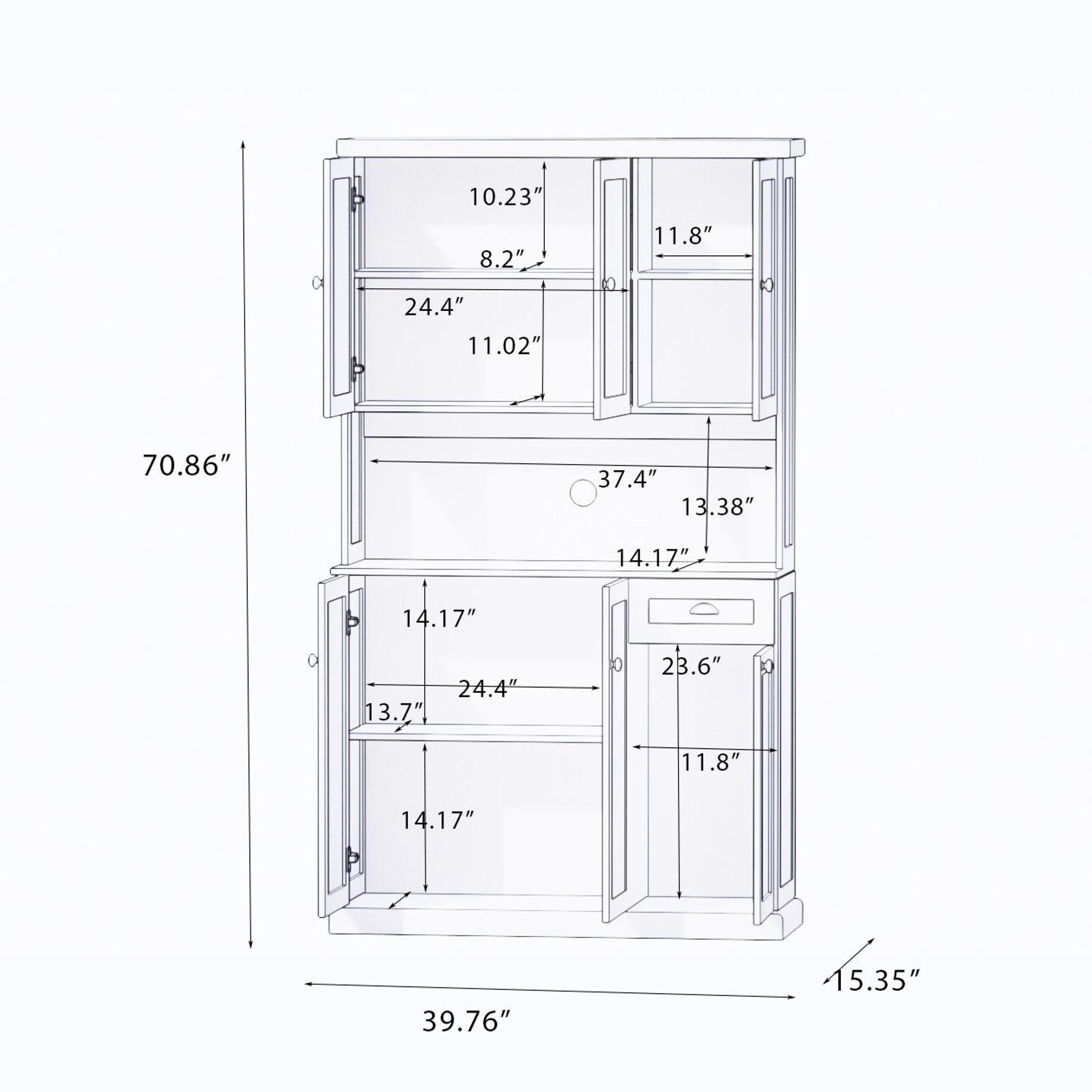 Bayfeve BF-132412-IN Dining-Kitchen-Storarge - View #4