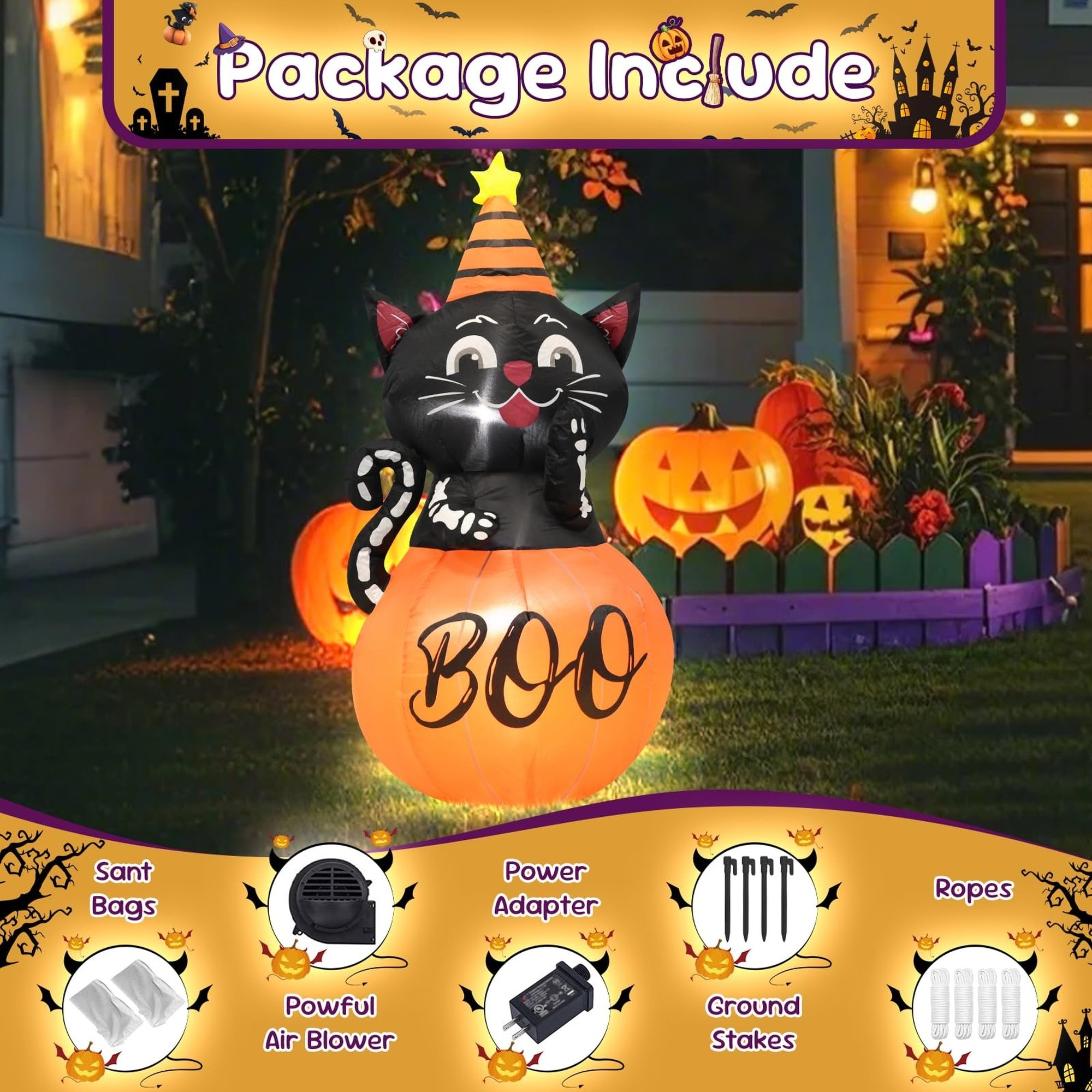 Numhew NHWILL46055 Outdoor-Halloween-Decor - View #5