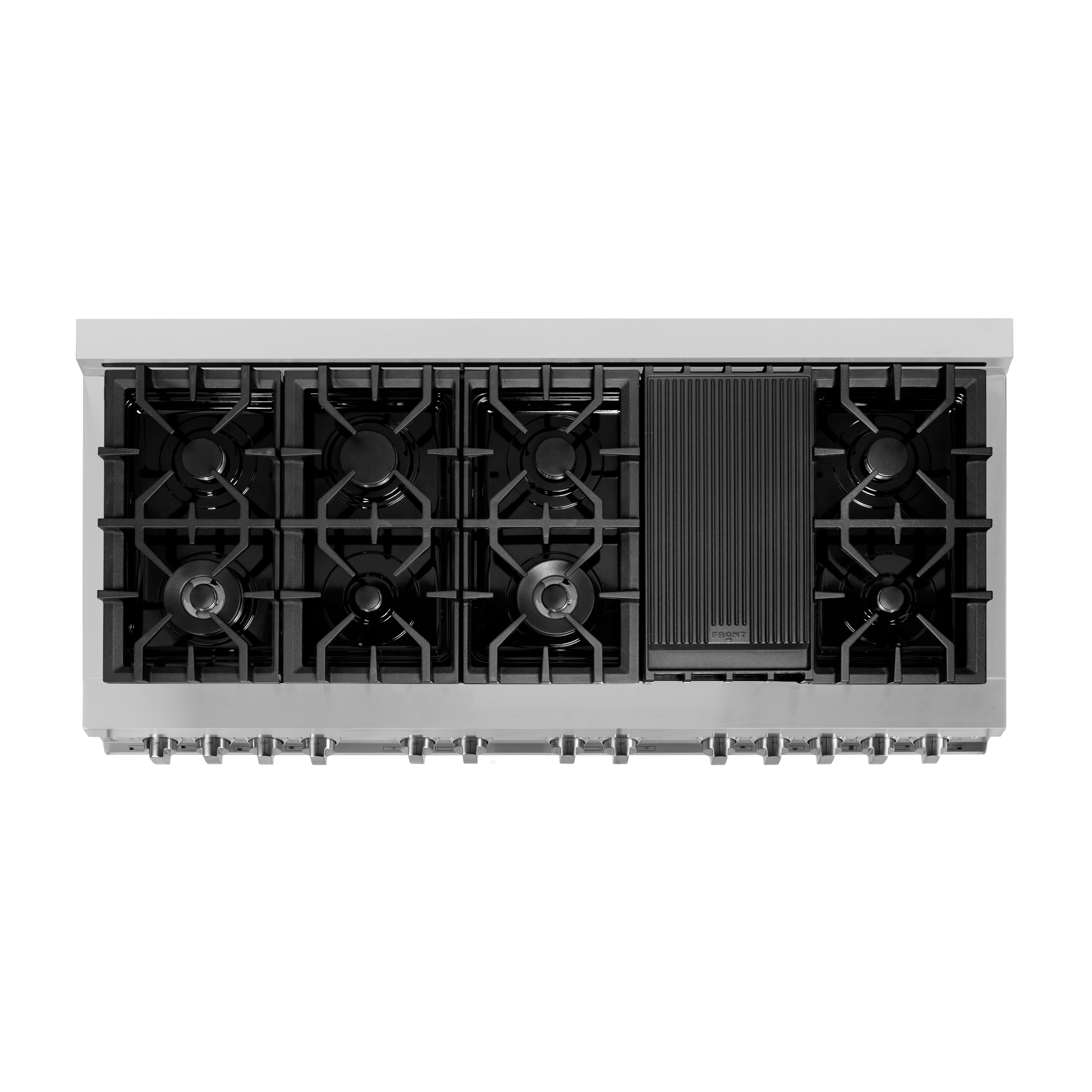 ZLINE KITCHEN & BATH RA60 Double-Dual-Fuel-Ranges - View #4