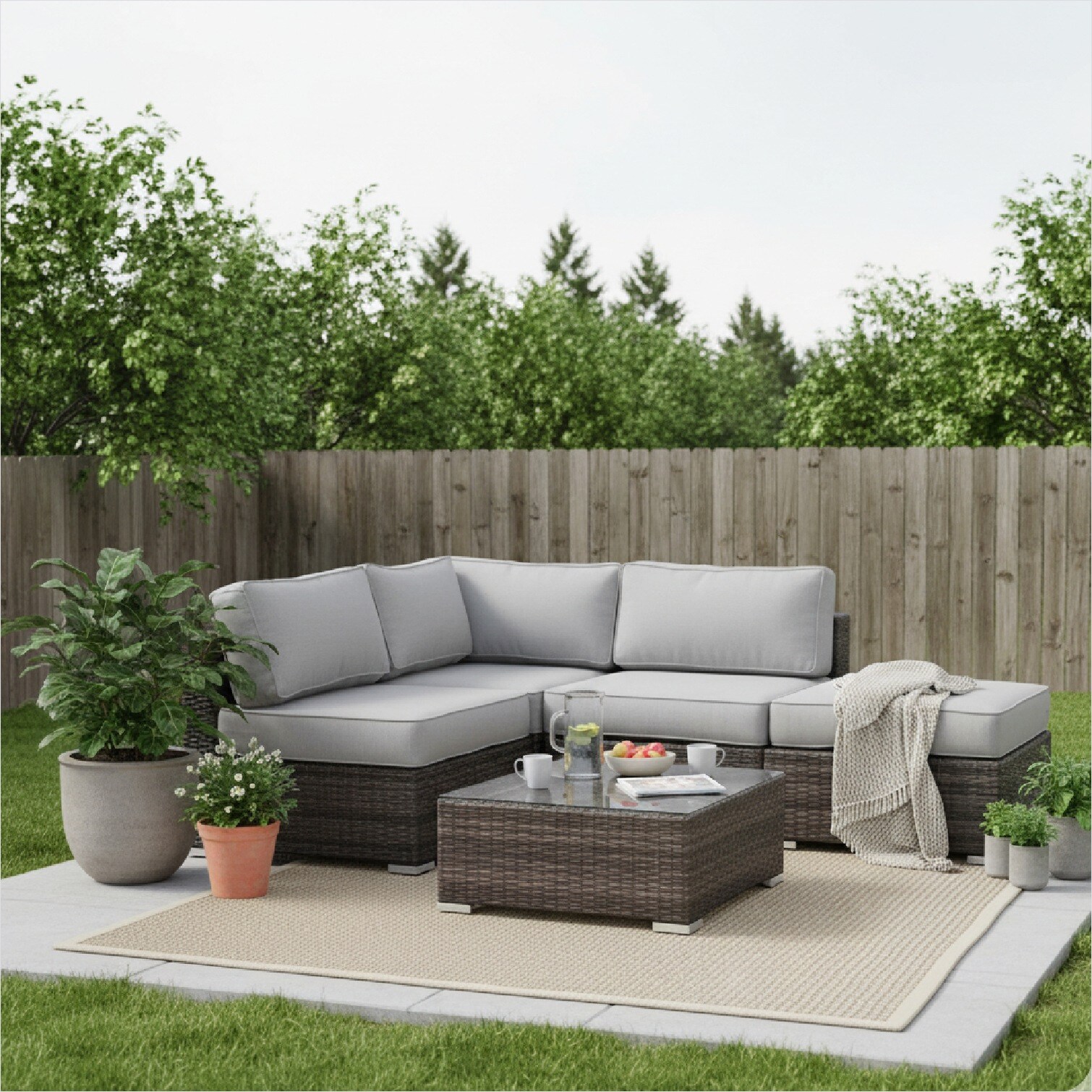 SUNCREAT YXN16SUS5IEU Patio-Conversation-Sets - View #4