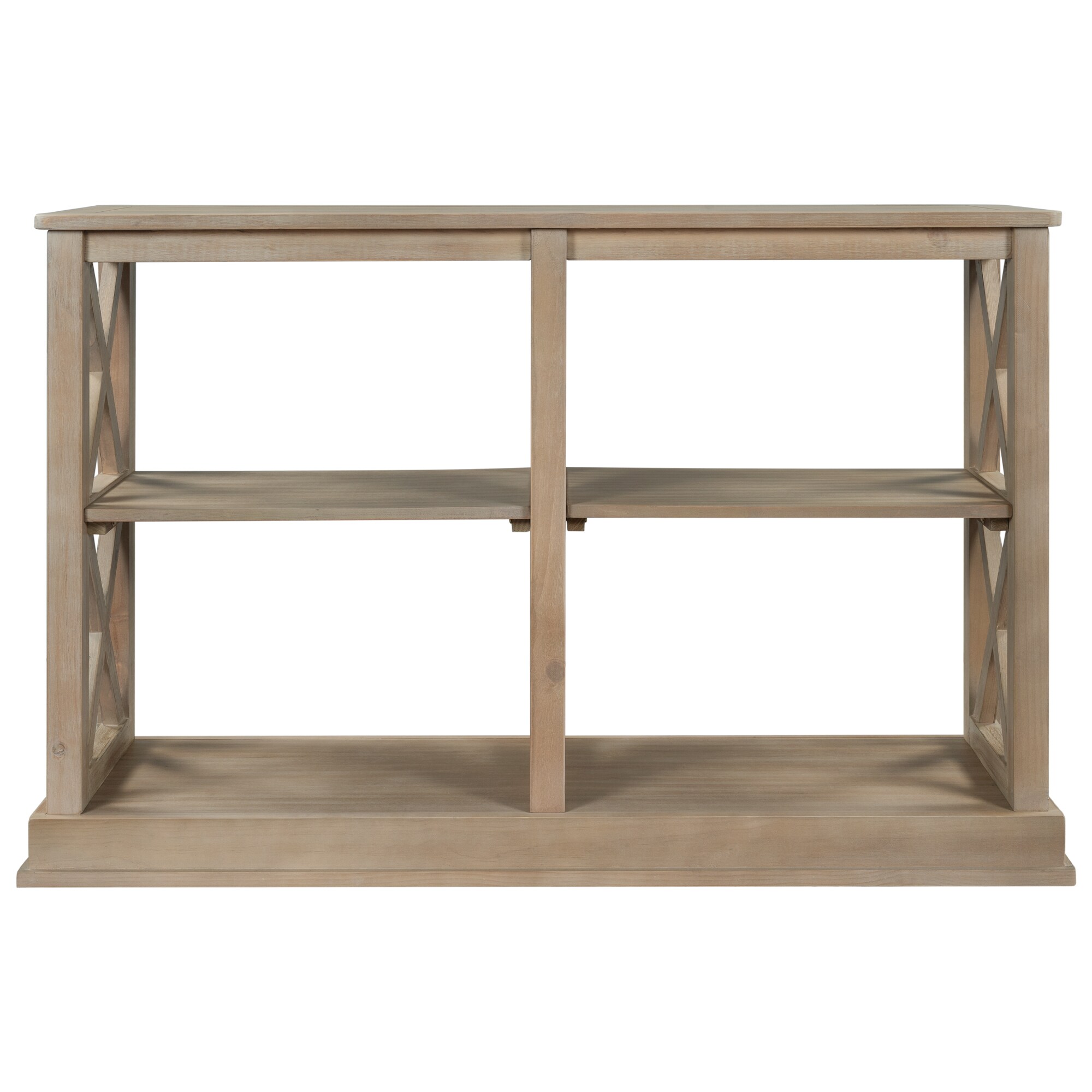 GZMR Modern White Wash Console Table in the Console Tables department ...